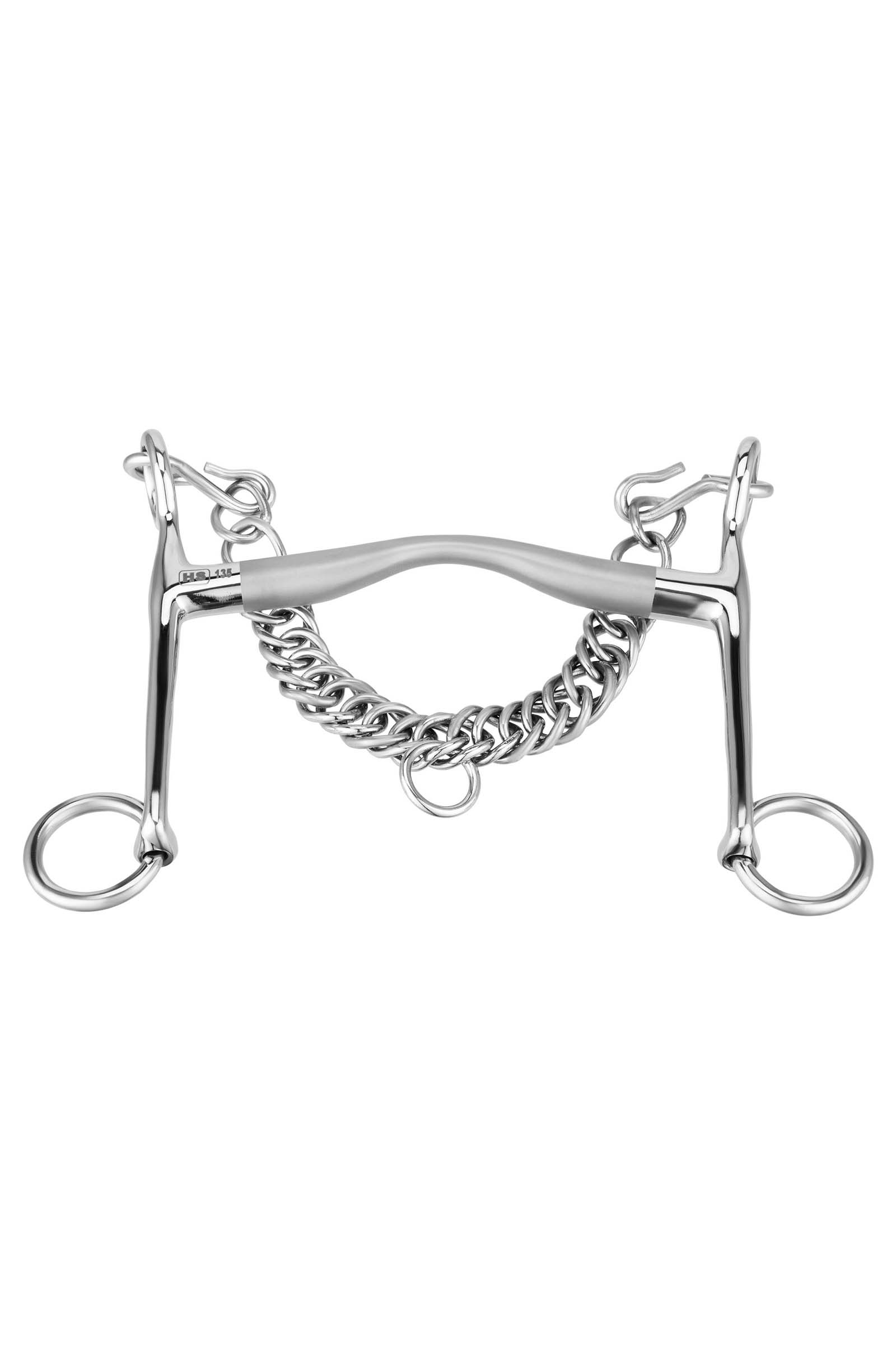 Mors de bride Sprenger Satinox, 14 mm, branches de 7 cm