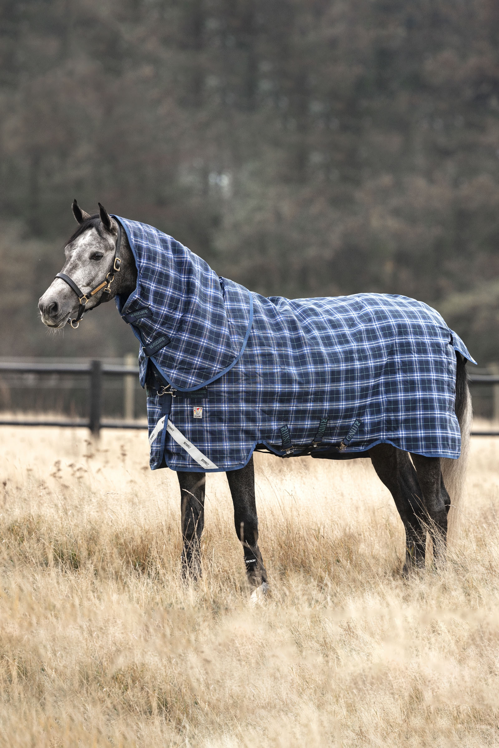Horseware Rhino Plus Vari-Layer couverture imperméable avec encolure amovible, 250 g