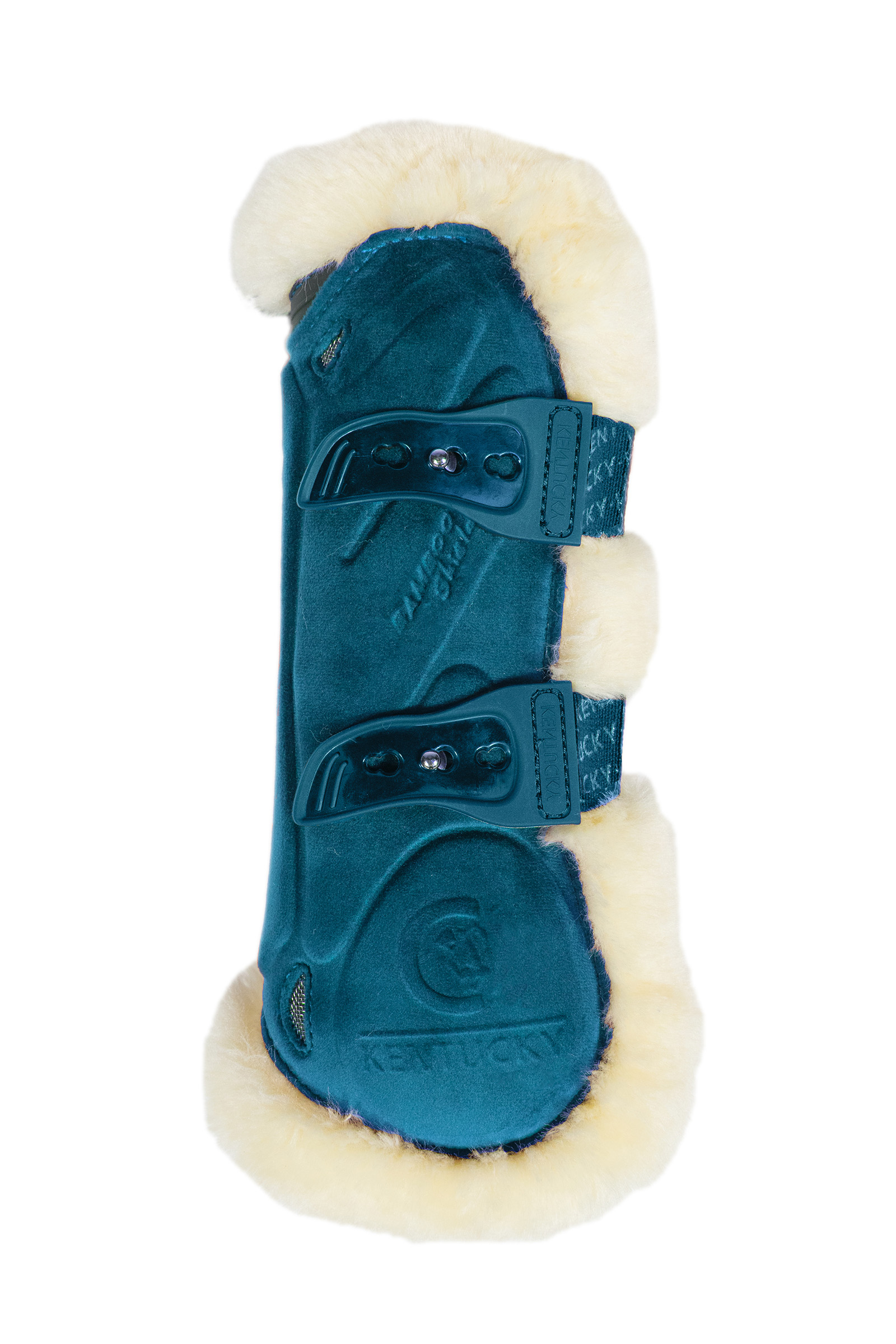 Kentucky Horsewear Prot&egrave;ge-tendons Vegan Sheepskin Bambou &Eacute;lastique Velours
