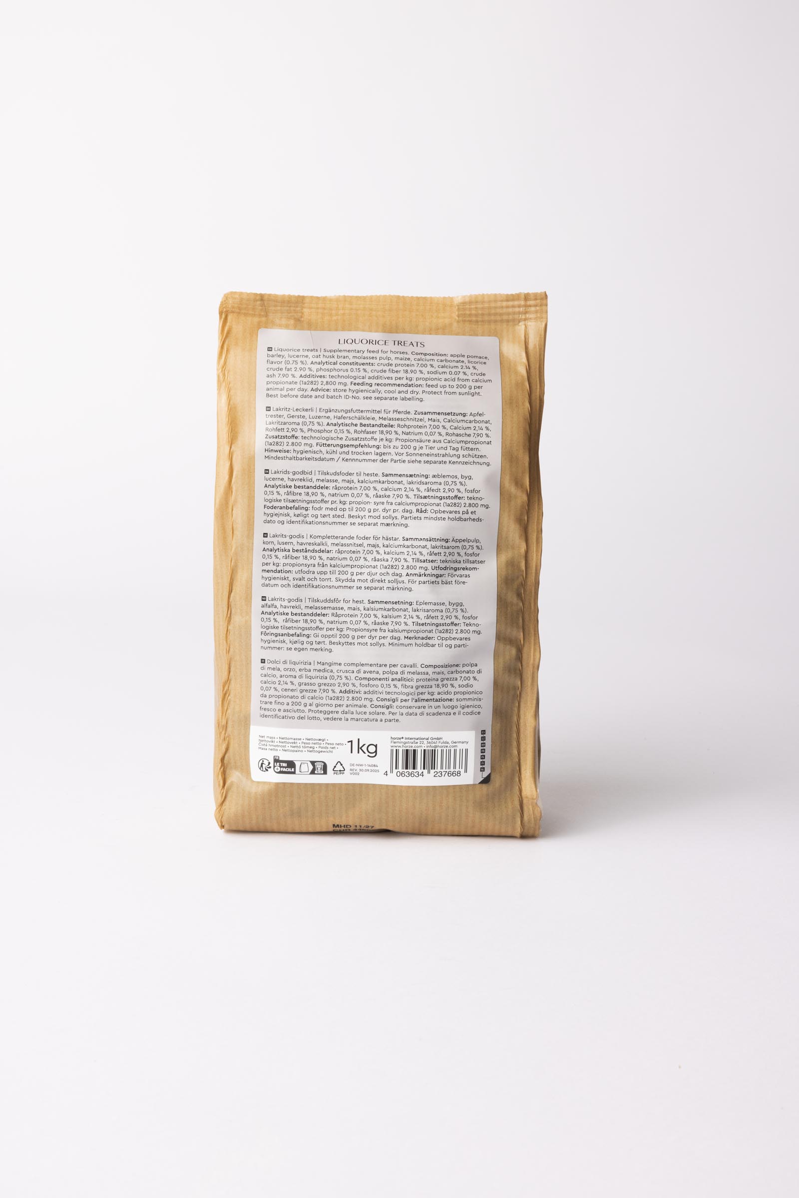 Biscuits Horze R&eacute;glisse, Friandises 1 kg