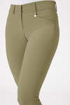 Pantalon d'&eacute;quitation taille haute fond int&eacute;gral silicone grip Horze, femme