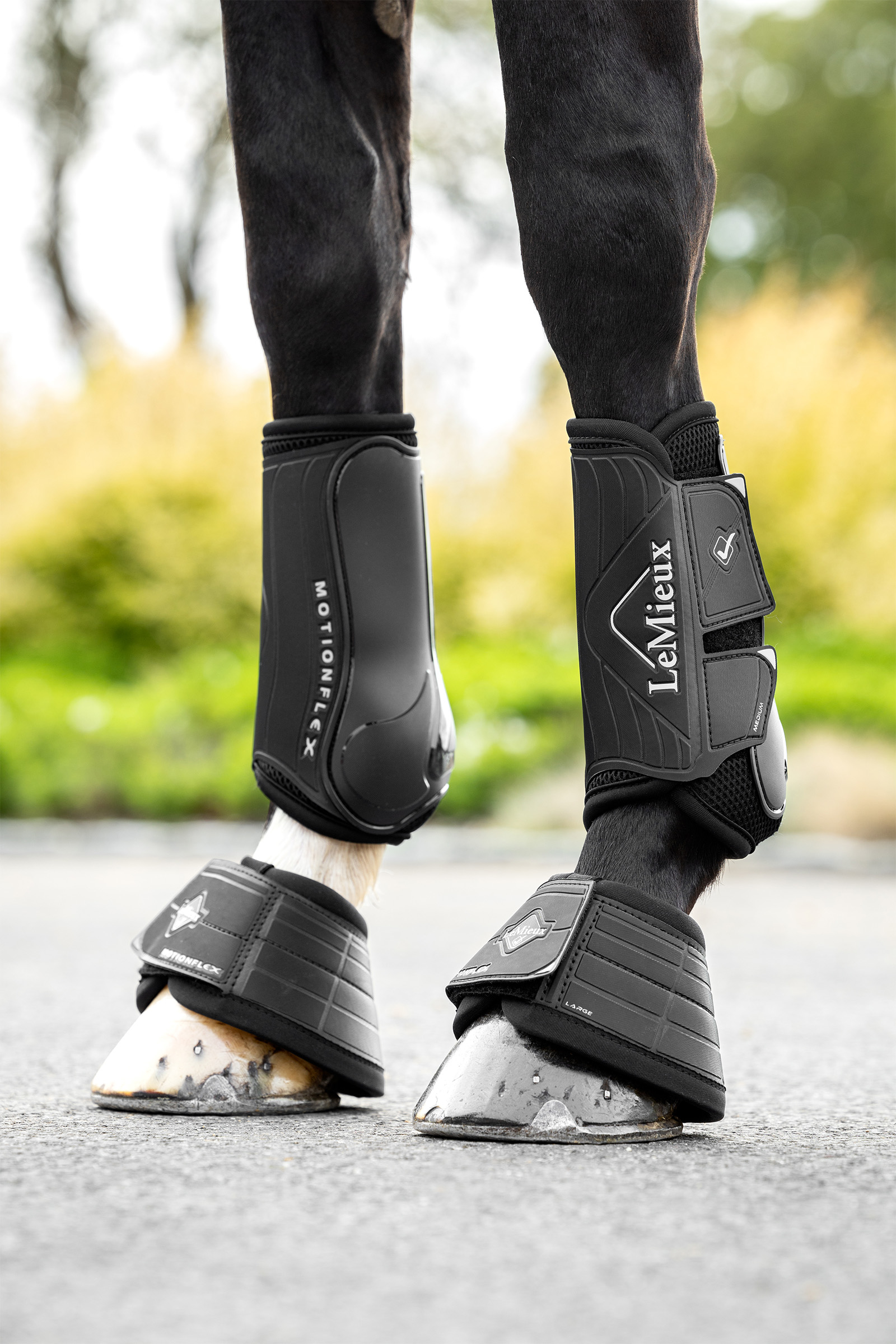 Gu&ecirc;tres de dressage LeMieux Motionflex