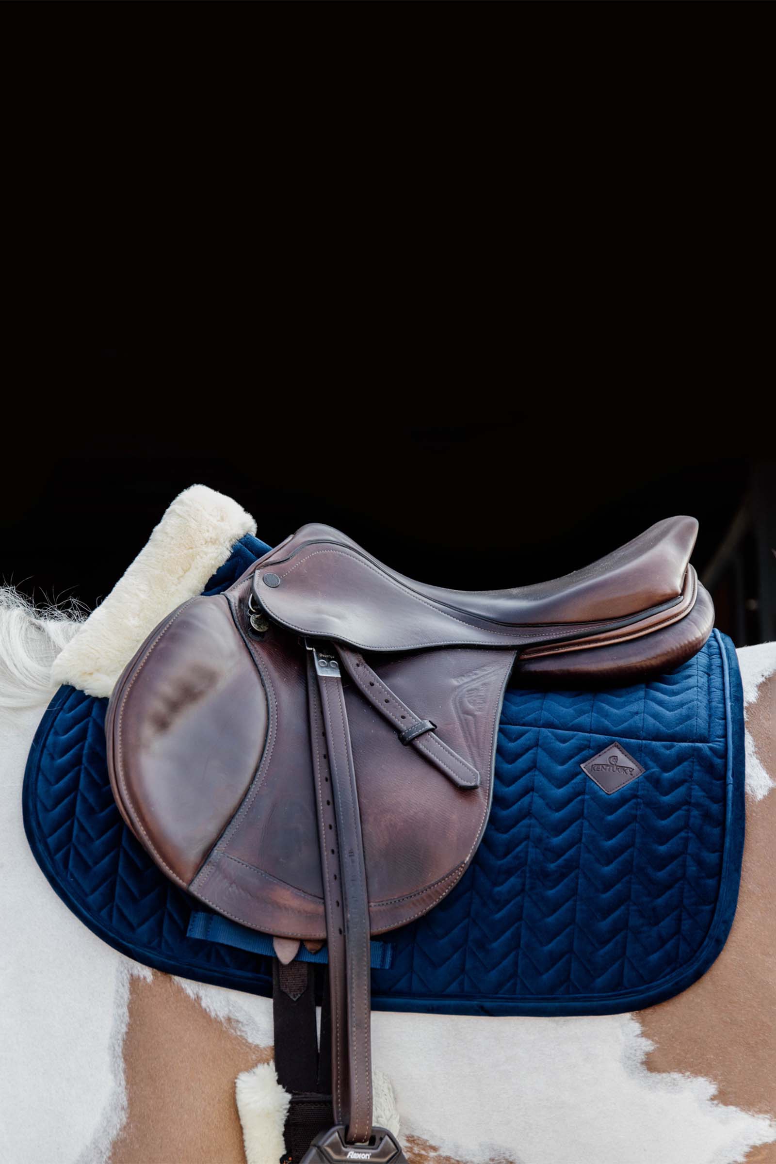 kentucky Horsewear Velvet Skin Friendly tapis de selle format obstacle
