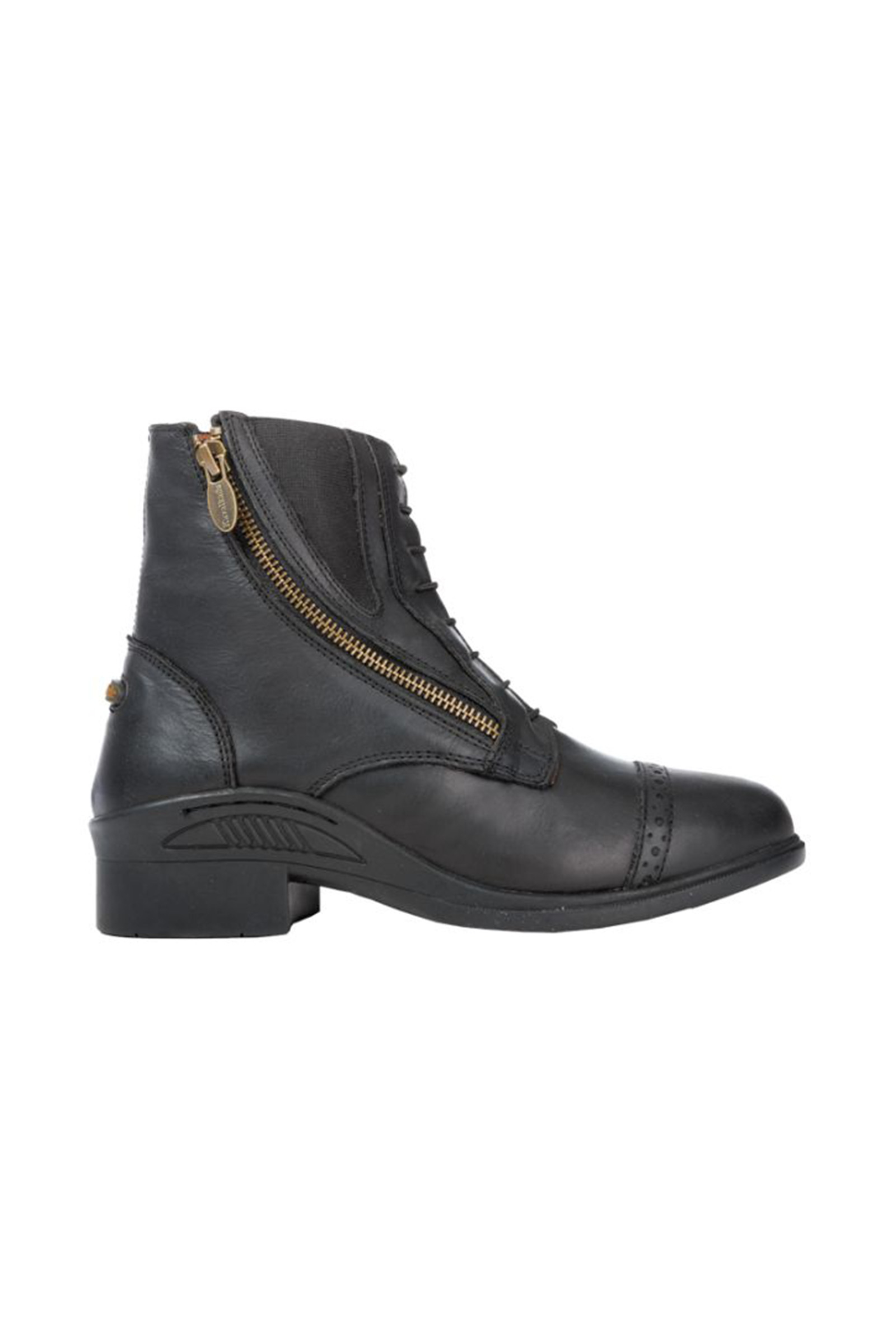 Black Bottines à lacets Jodhpurs Kavalkade Romulus