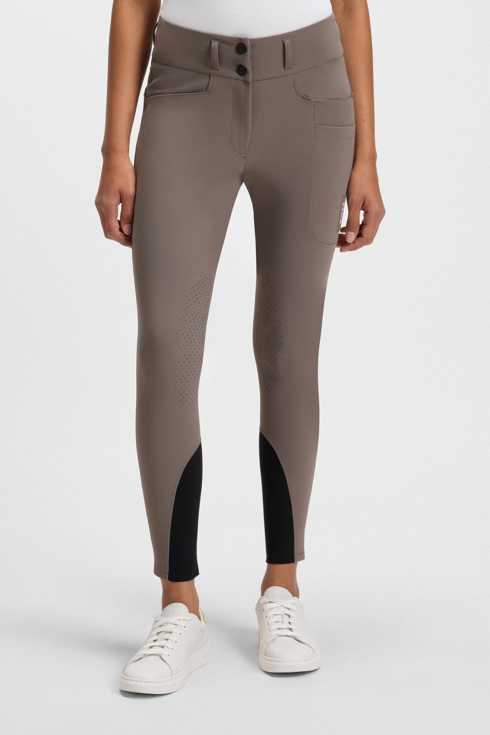Boss Hannah pantalon d'&eacute;quitation femme High Waist knee grip Technical