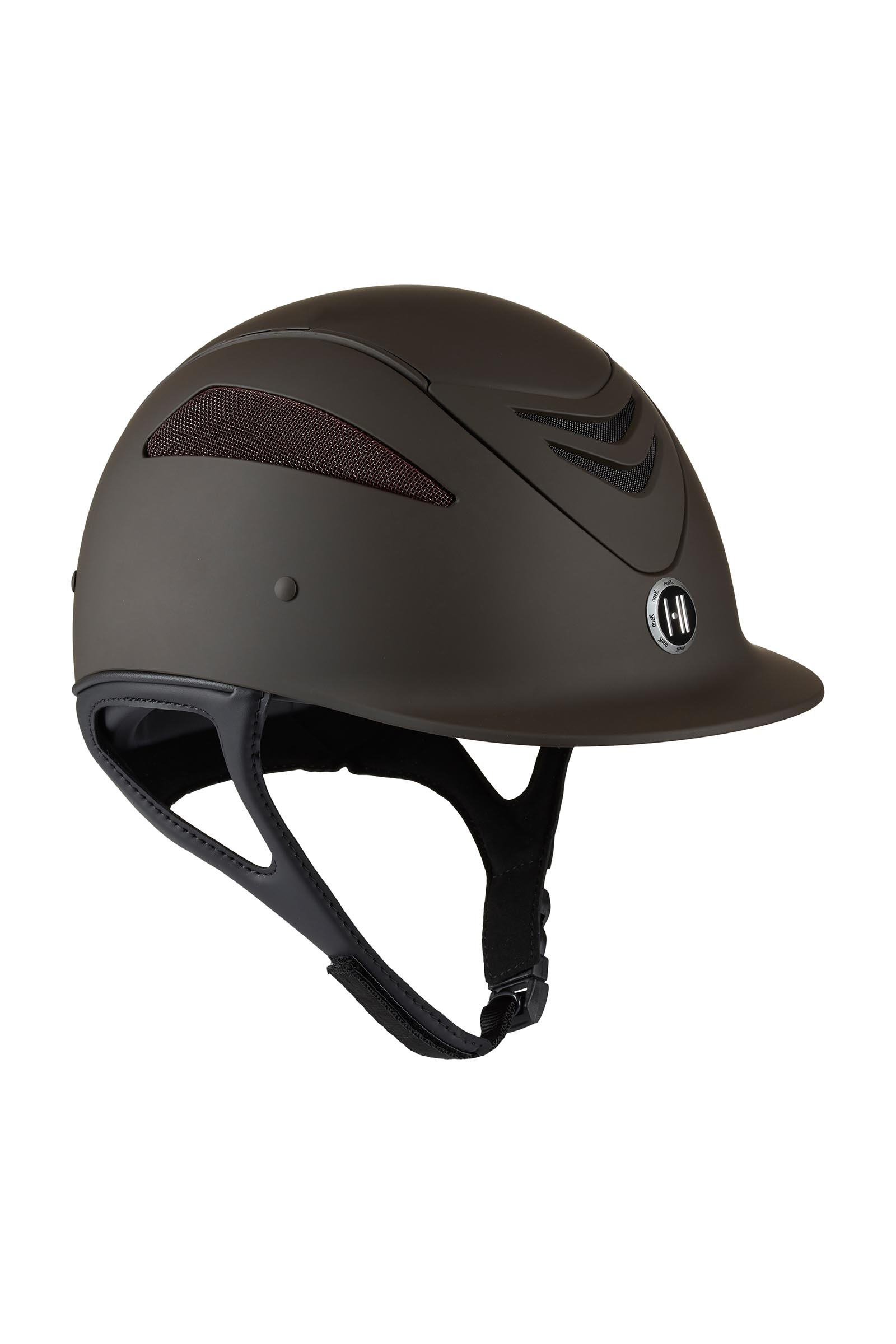 Brown Casque d'équitation OneK Defender Pro Matt
