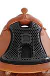 Acavallo couvre-si&egrave;ge Ortho coccyx western Hexa gel ext&eacute;rieur Dri-Lex, 20 mm  