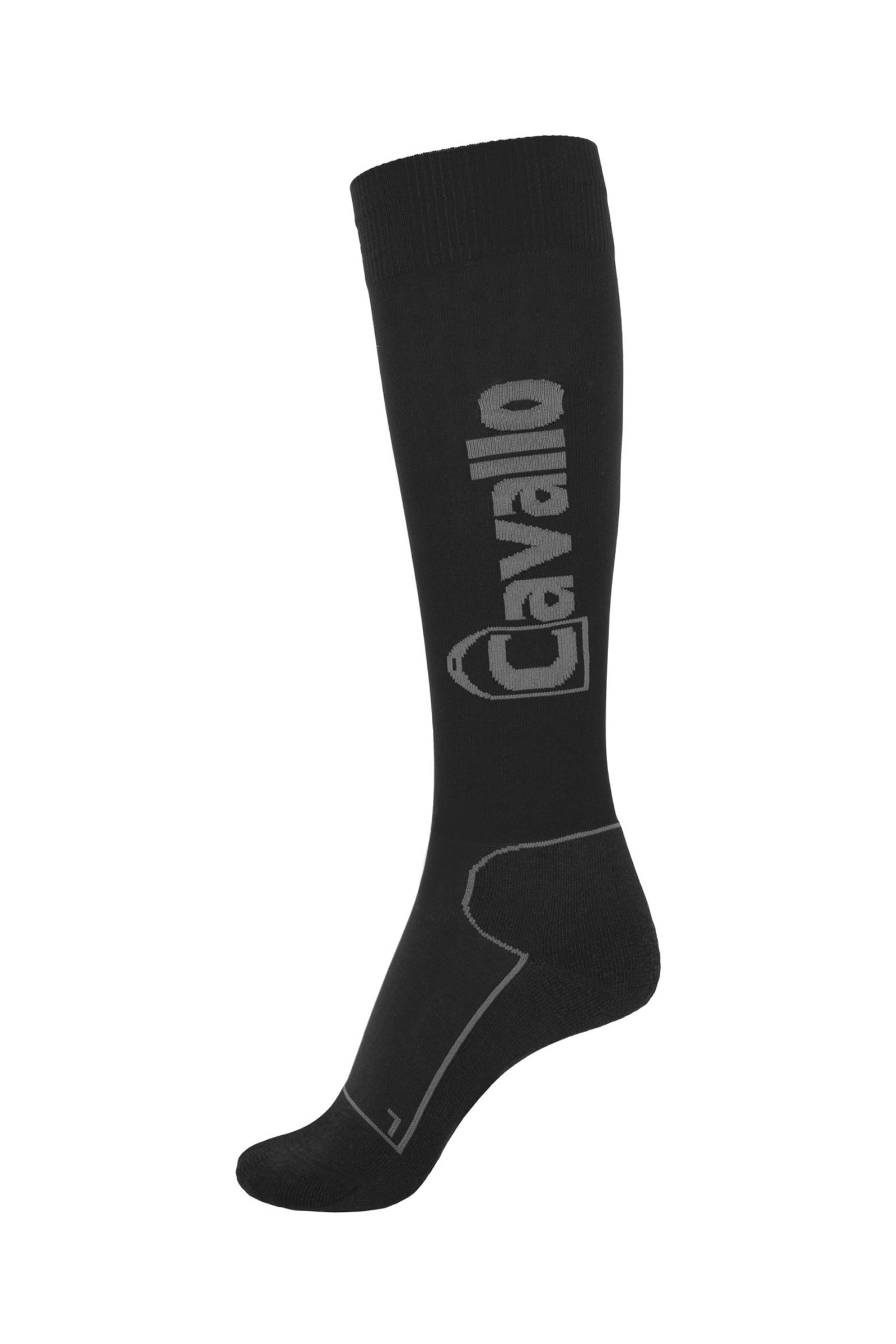 Black Cavallo CavalSimo Chaussettes ergonomiques avec une tige fine