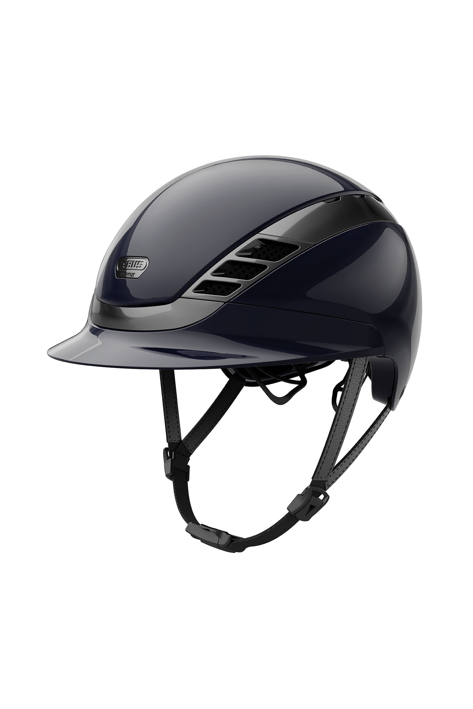 Abus Pikeur AirLuxe Chrome Casque d'&eacute;quitation