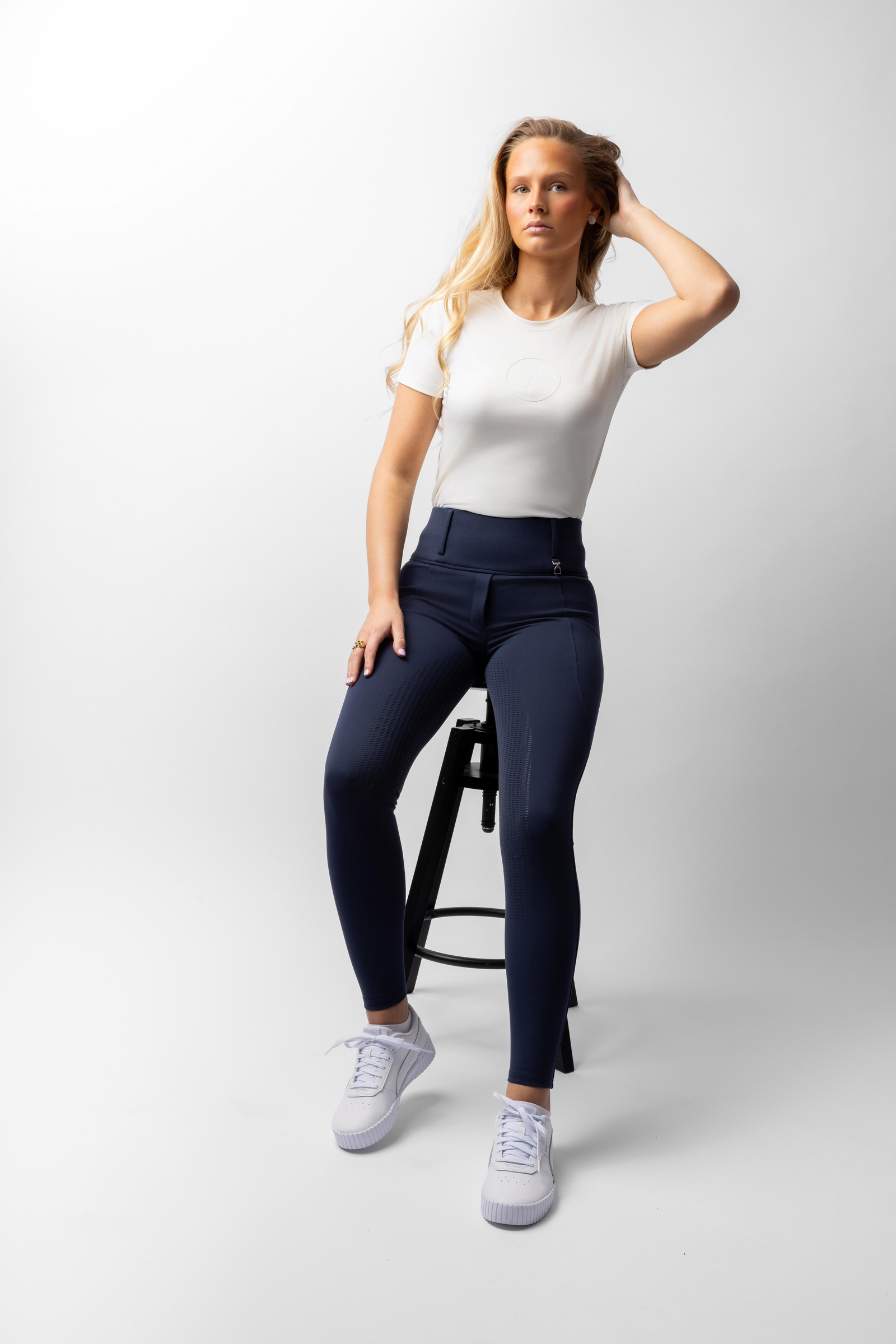 Horze Mira legging d'équitation à fond intégral pour femme  