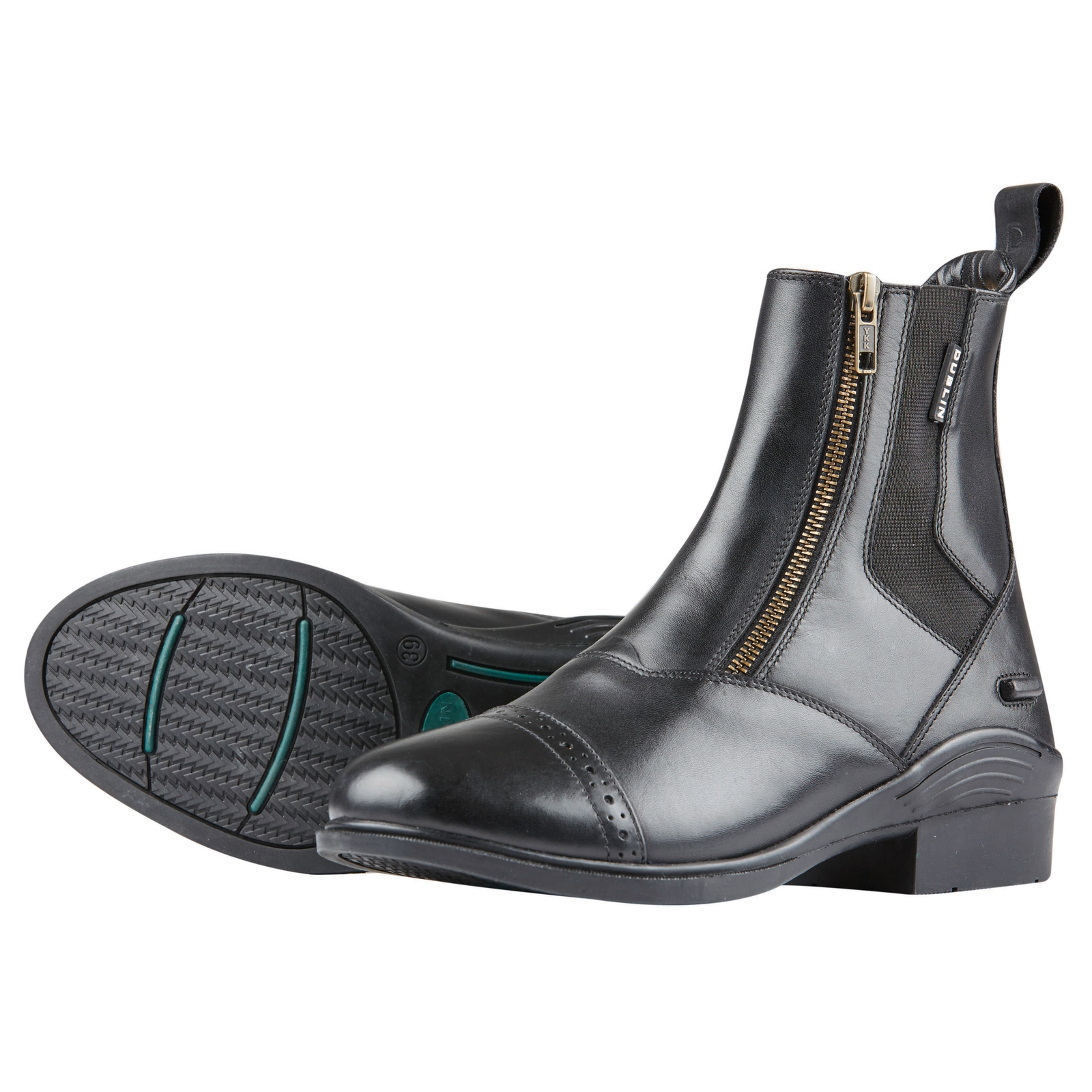 Boots Paddock Dublin Evolution avec double fermeture éclair