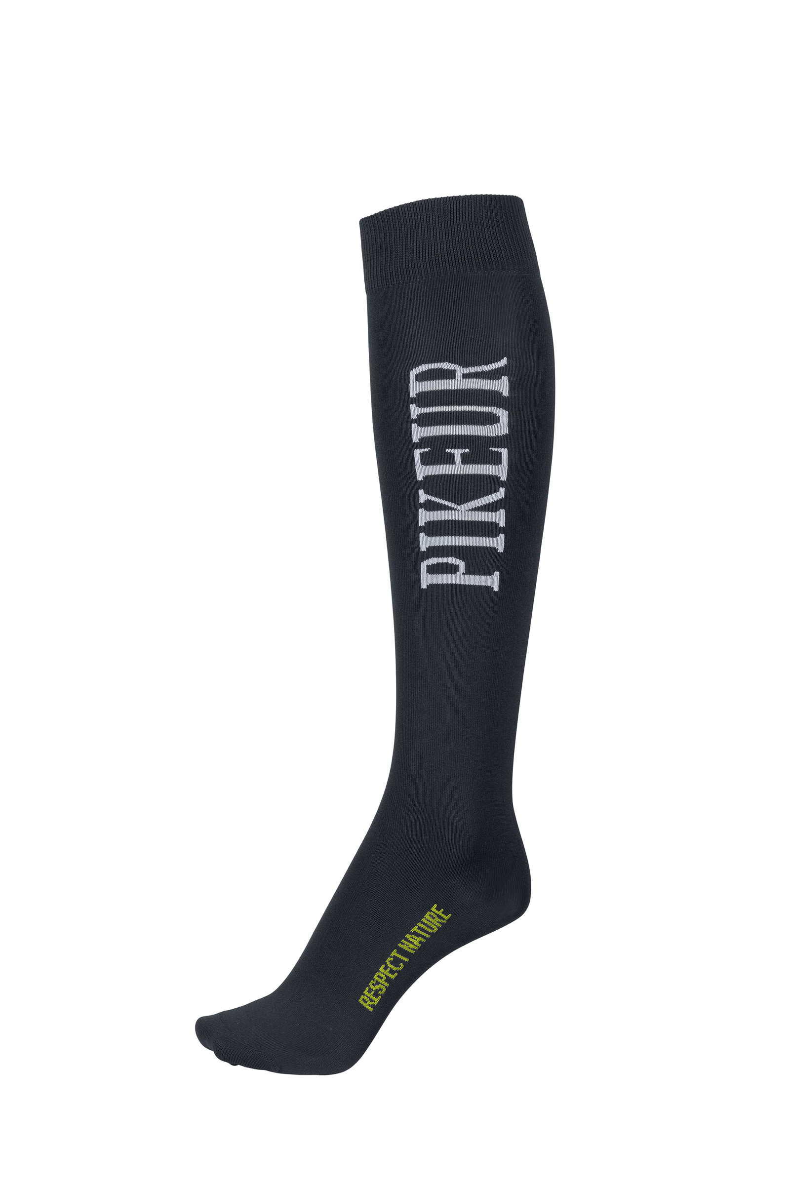 Anthracite/Grey Pikeur Respect Nature Chaussettes hautes