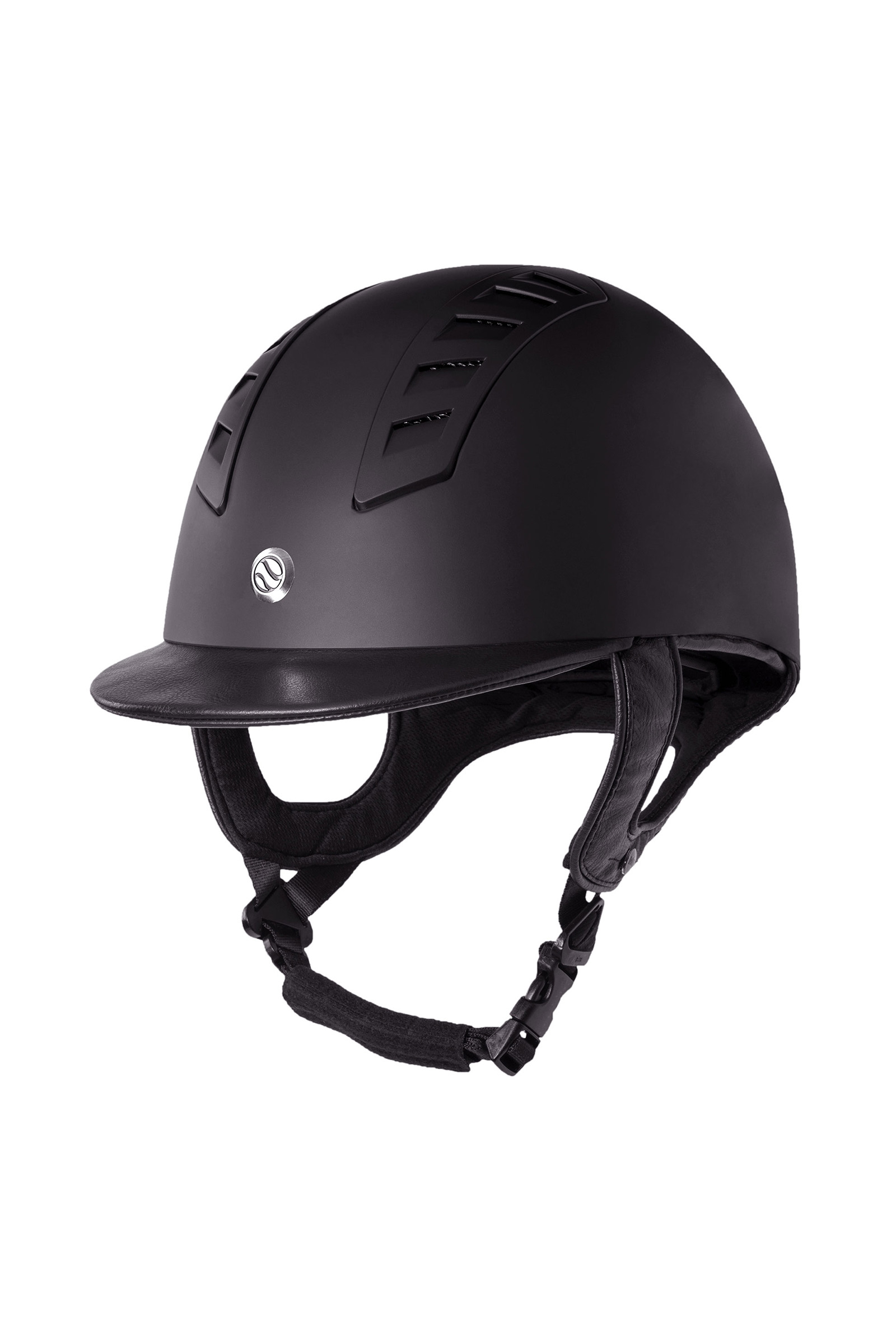 Black Casque d'&eacute;quitation Back on Track EQ3 MIPS Smooth Shell