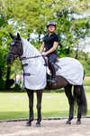LeMieux Ride On couverture anti-mouches d'entra&icirc;nement avec encolure et &eacute;paules amovibles