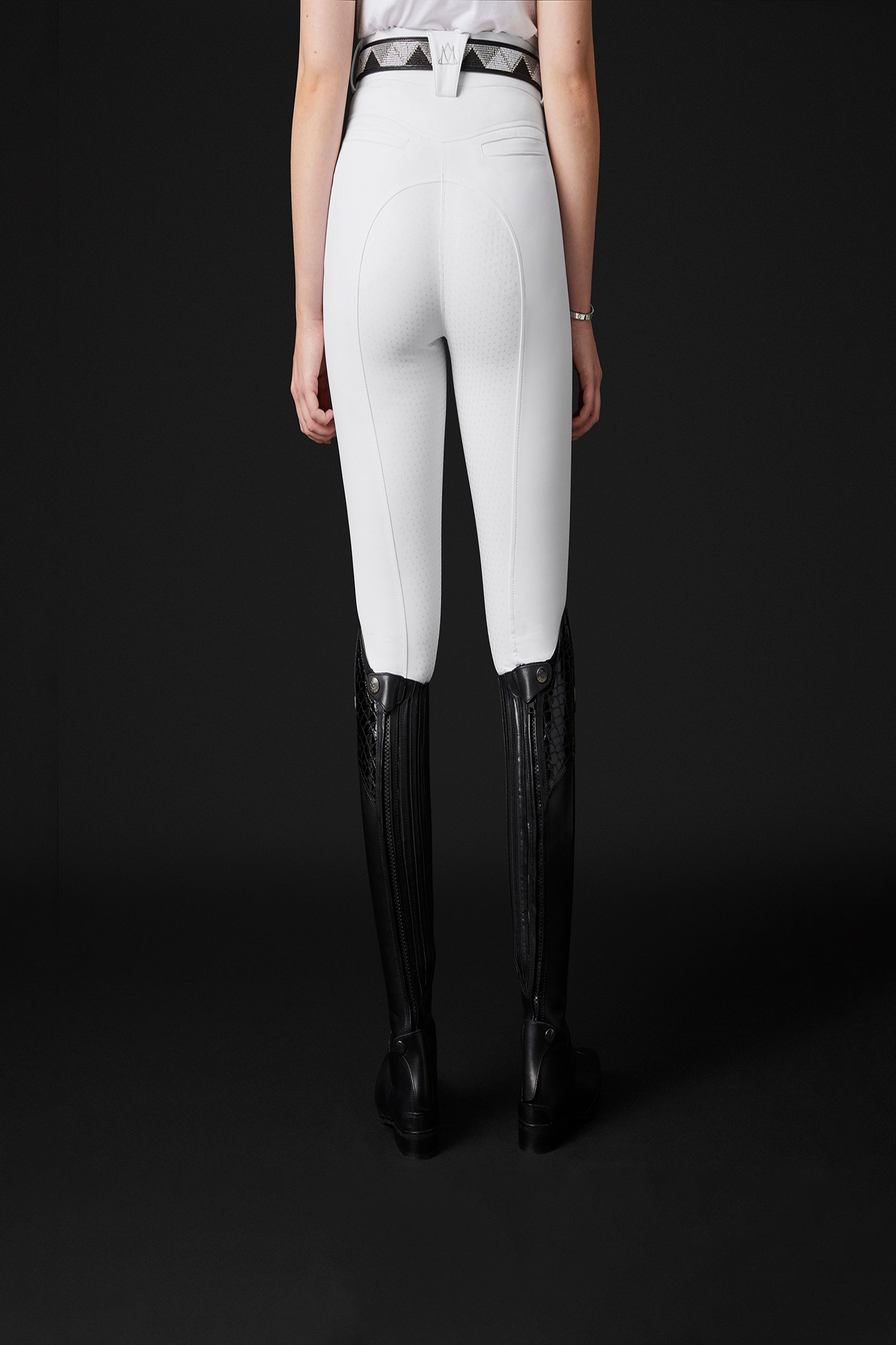 WH/AB Mountain Horse Diana pantalon d'&eacute;quitation avec fond int&eacute;gral pour femme