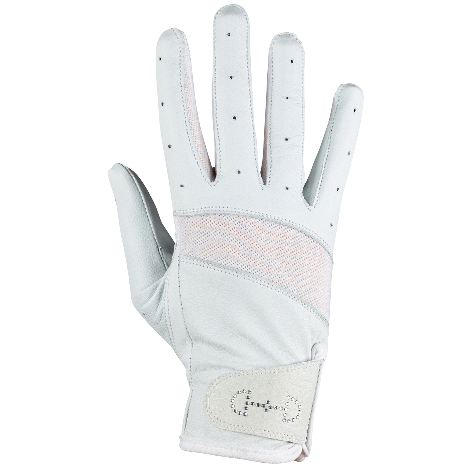 Gants cuir et mesh Horze femme