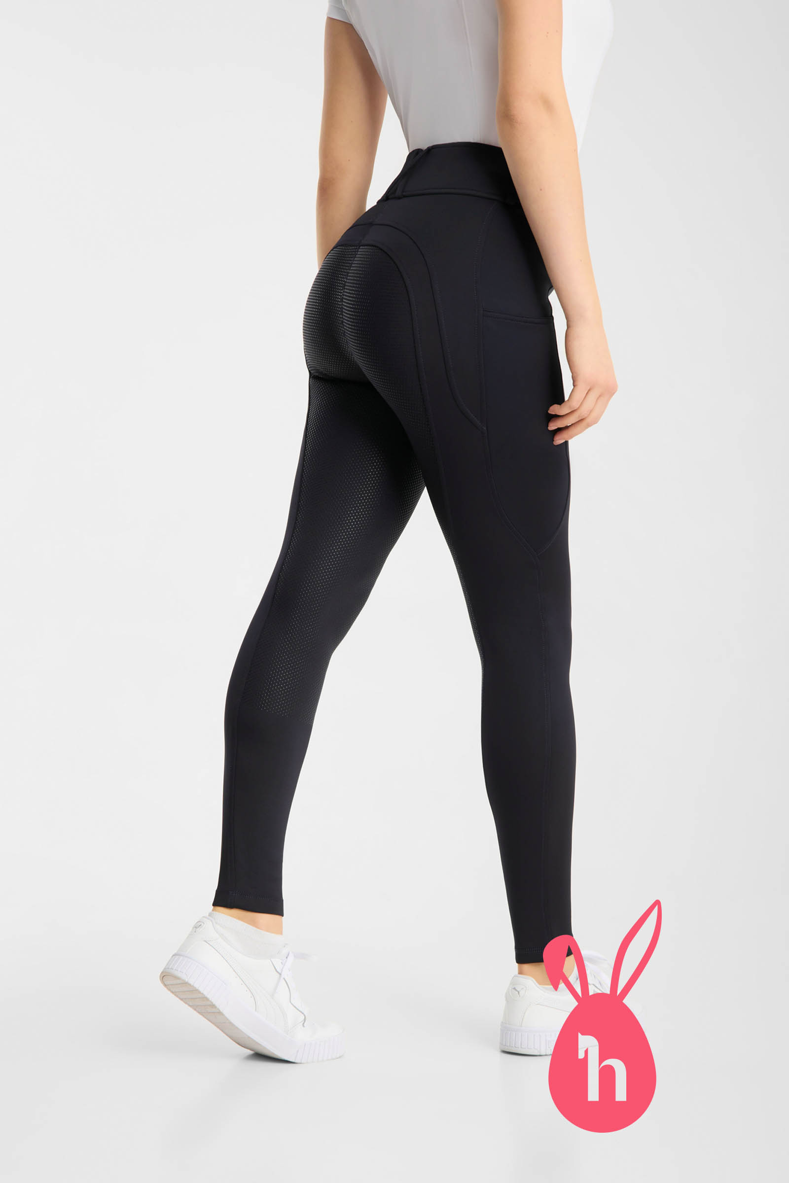 Horze Chara pantalon d&rsquo;&eacute;quitation femme full grip