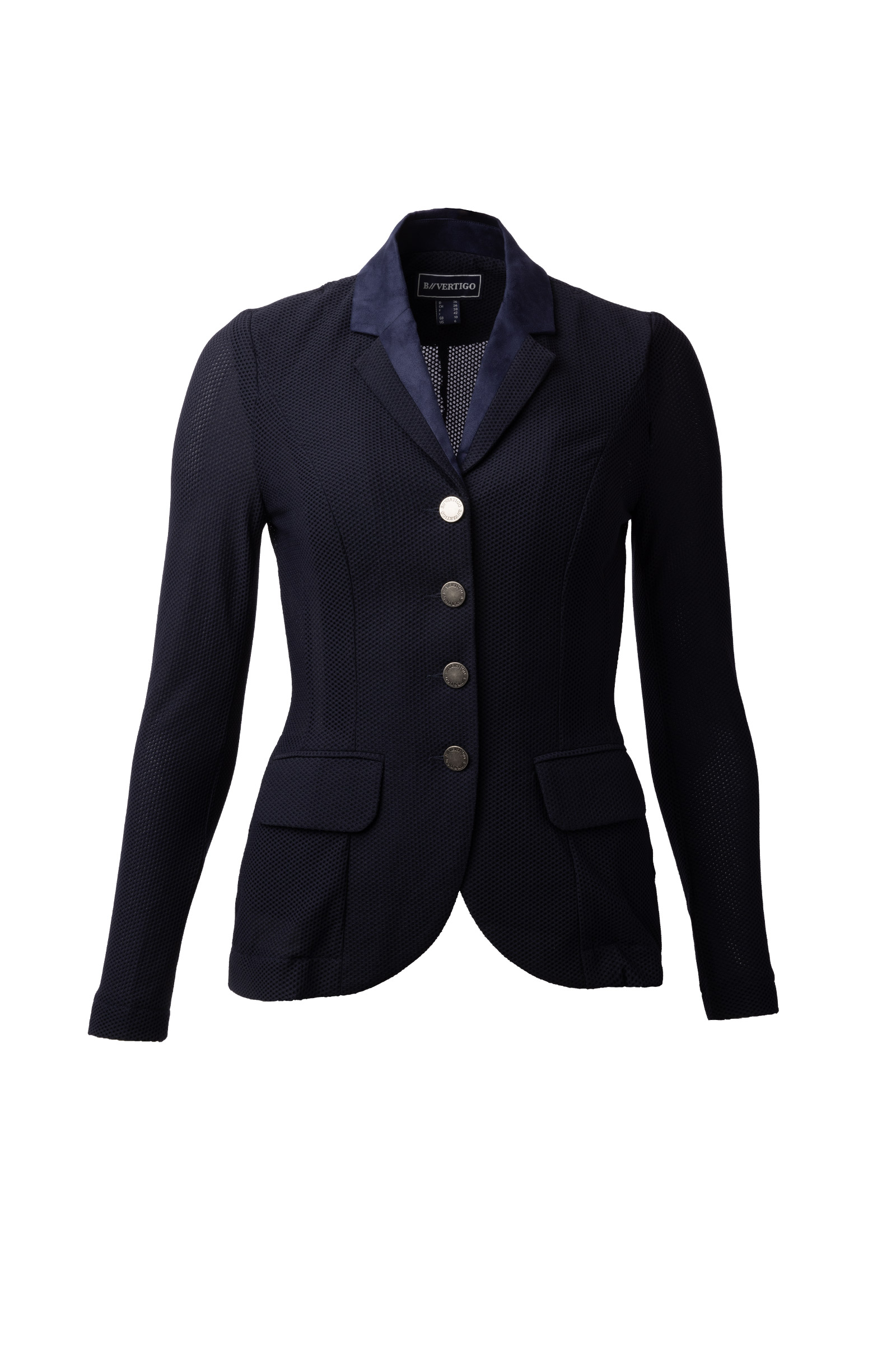 Dark Navy Veste de concours avec mesh B Vertigo Gabrielle, femme