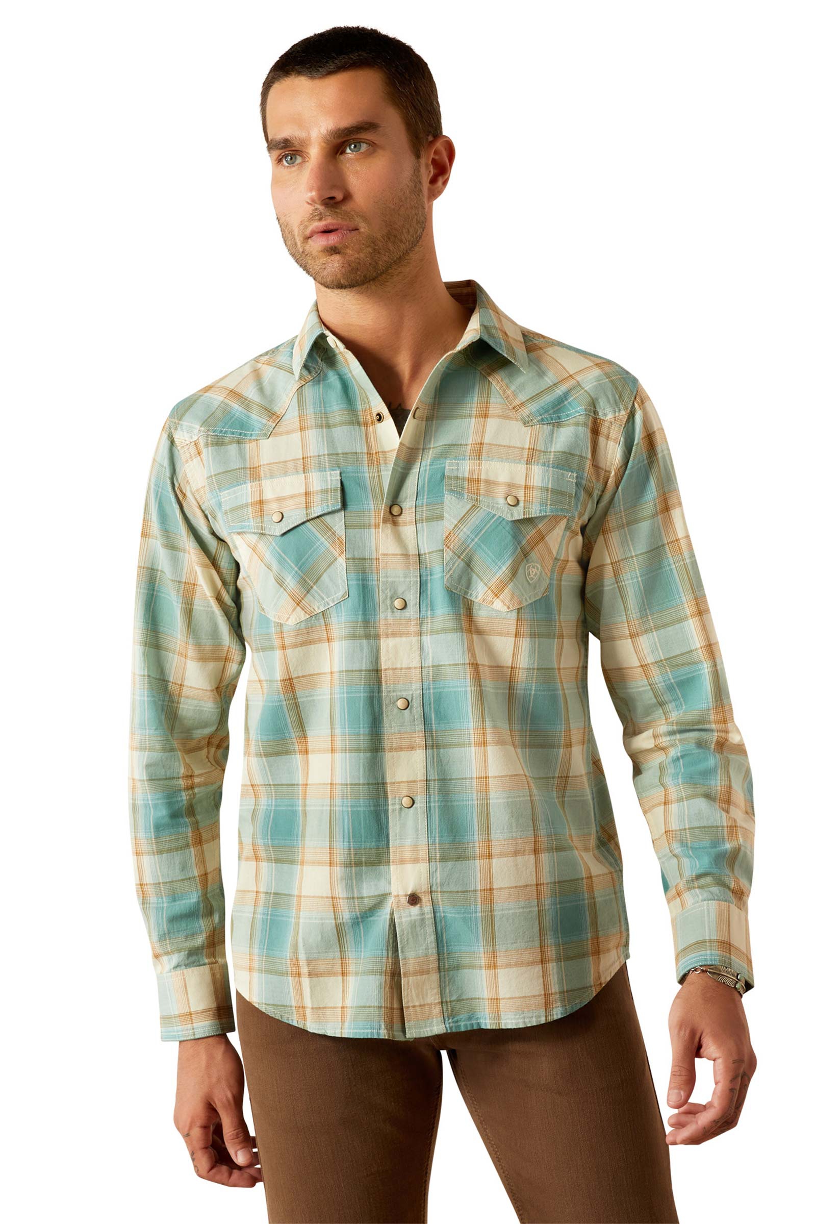 Ariat Hardin Retro chemise &agrave; manches longues pour homme