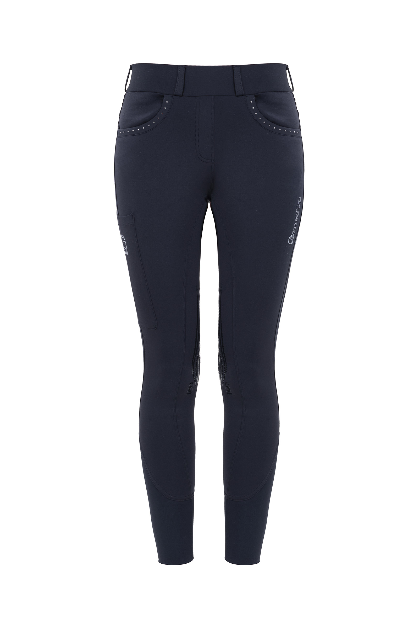 Cavallo Lee leggings d'équitation pour femmes avec grip aux genoux