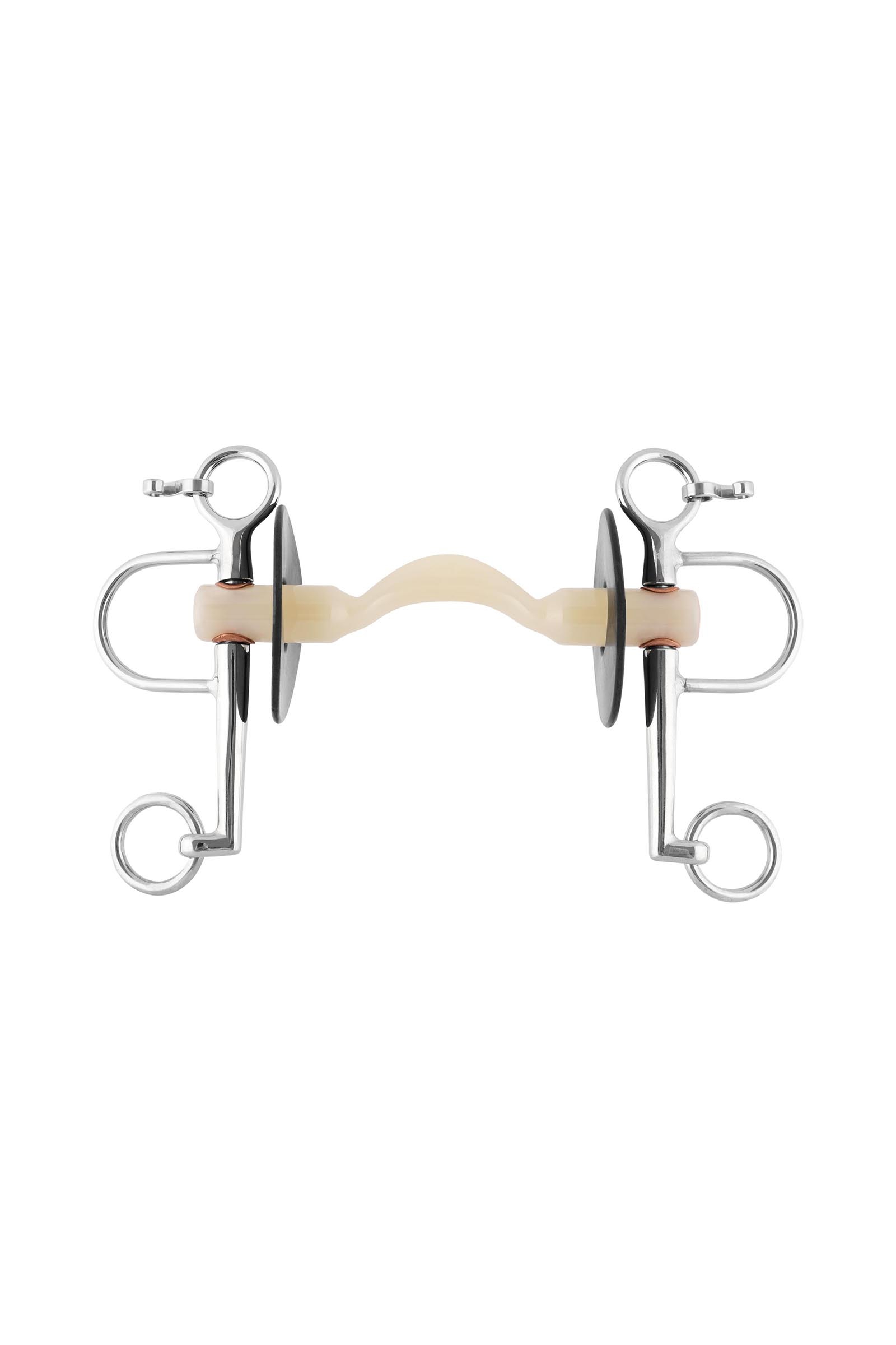 Mors Pelham Sprenger Nathe 20 mm Cintr&eacute; Doux, Passage de langue & Longues Branches (branche basse 7 cm )