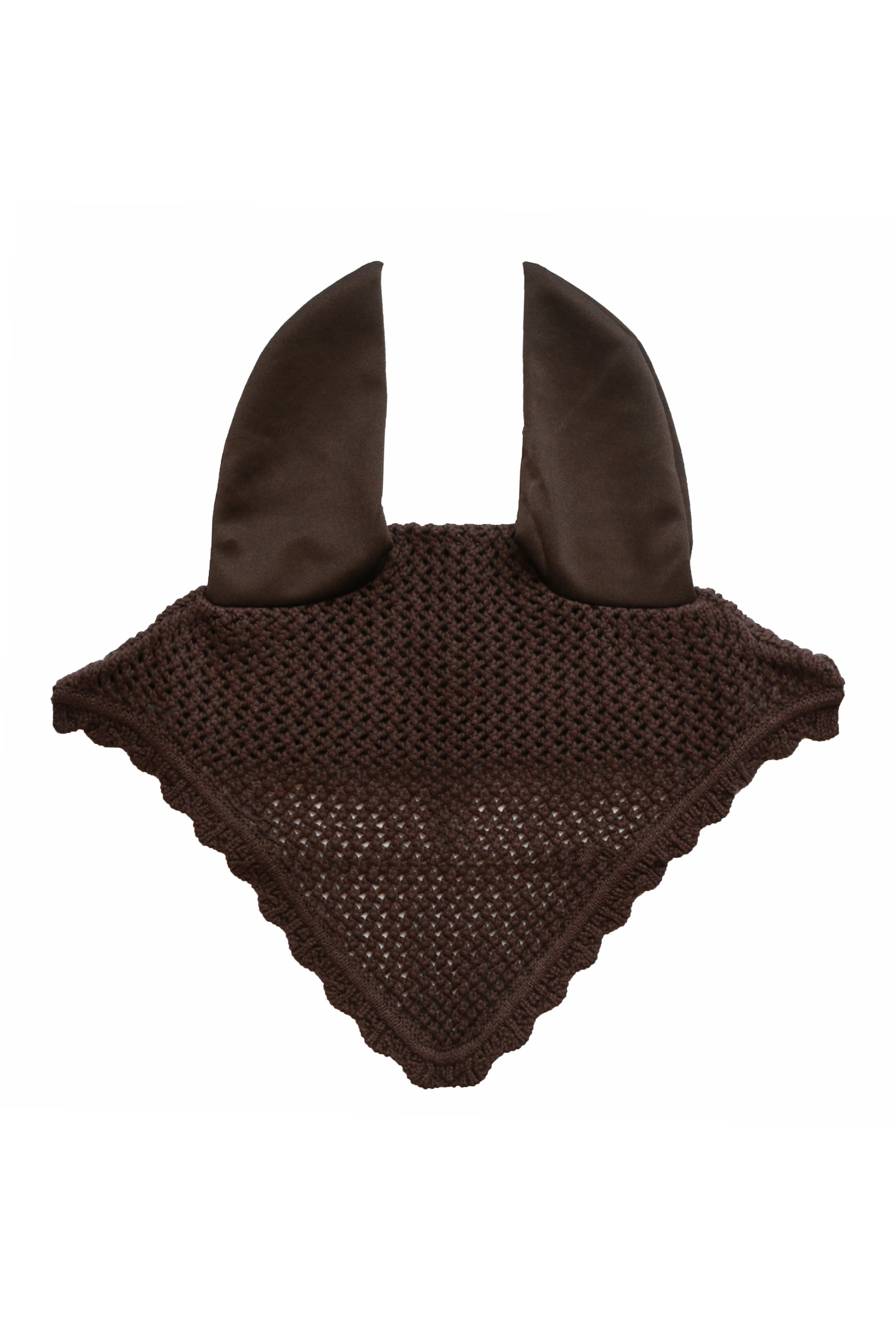 Brown Bonnet anti-mouches Kentucky Horsewear