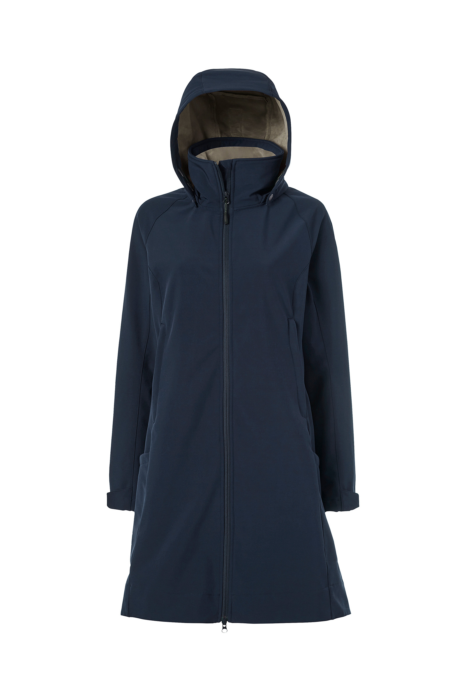 Navy Mountain Horse Stella Parka softshell pour femmes