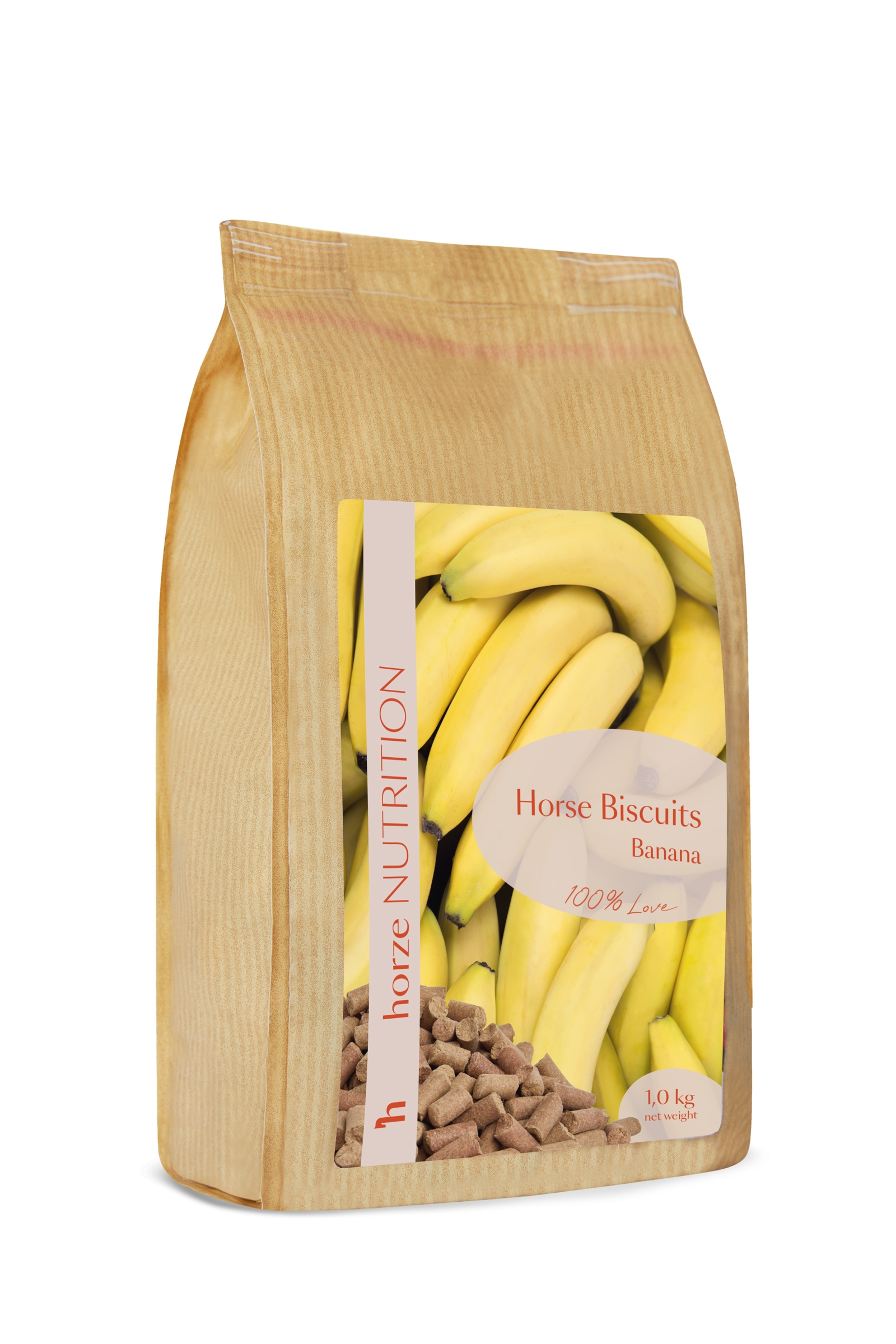 Horze Biscuits Banane, Friandises 1 kg