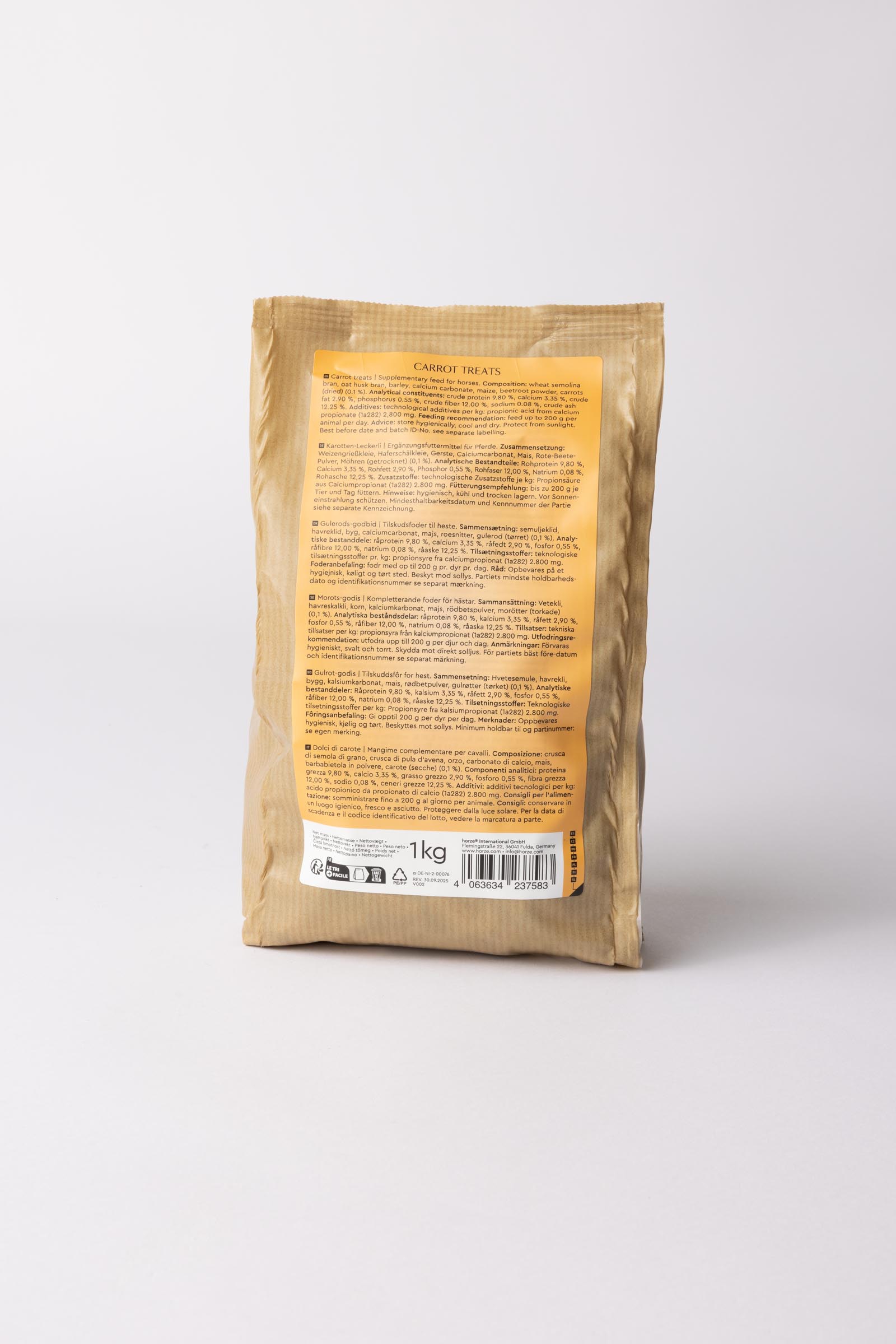 Horze Biscuits Carotte, Friandises 1 kg