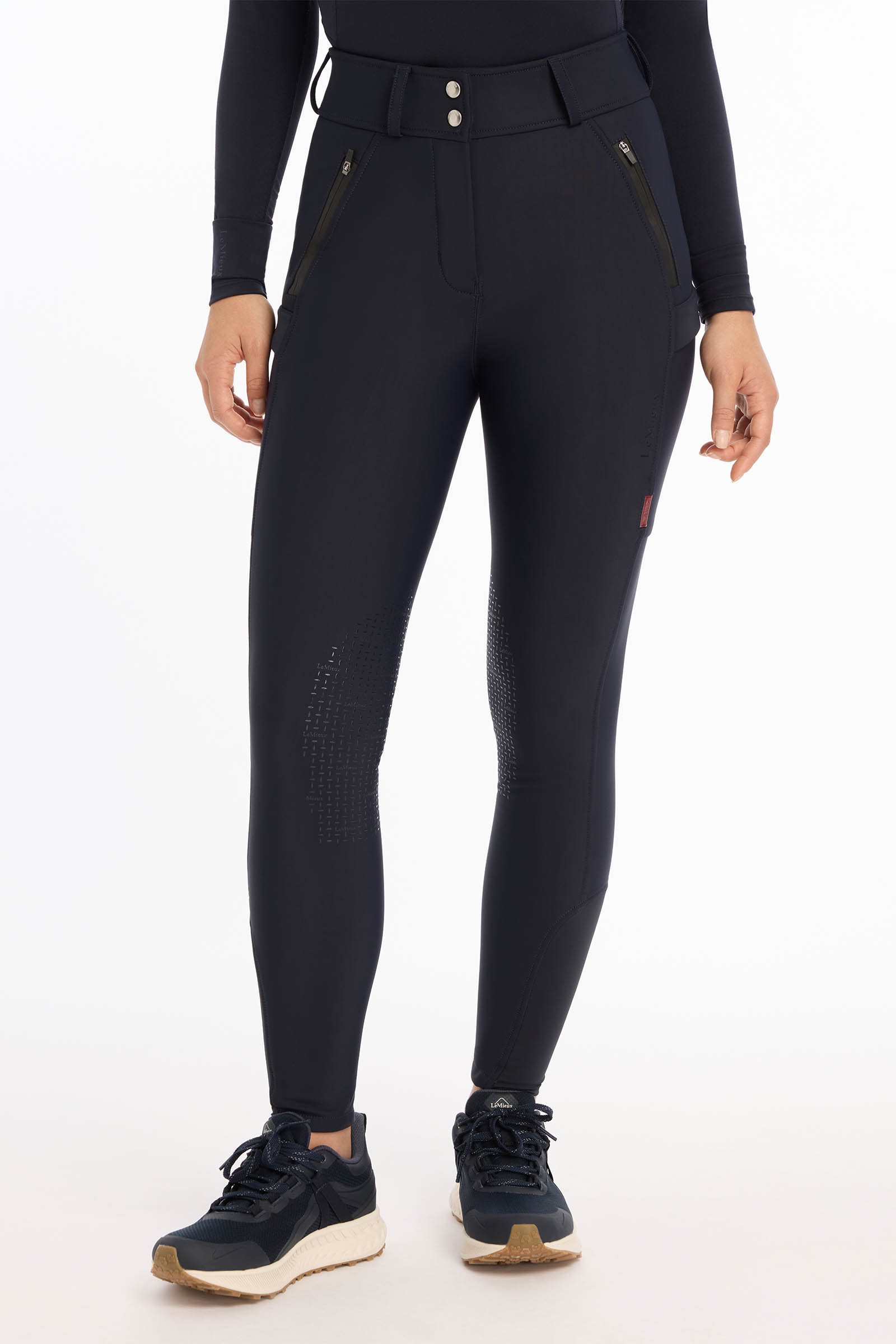 LeMieux Drytex pantalon d&rsquo;&eacute;quitation imperm&eacute;able pour femme avec grip aux genoux