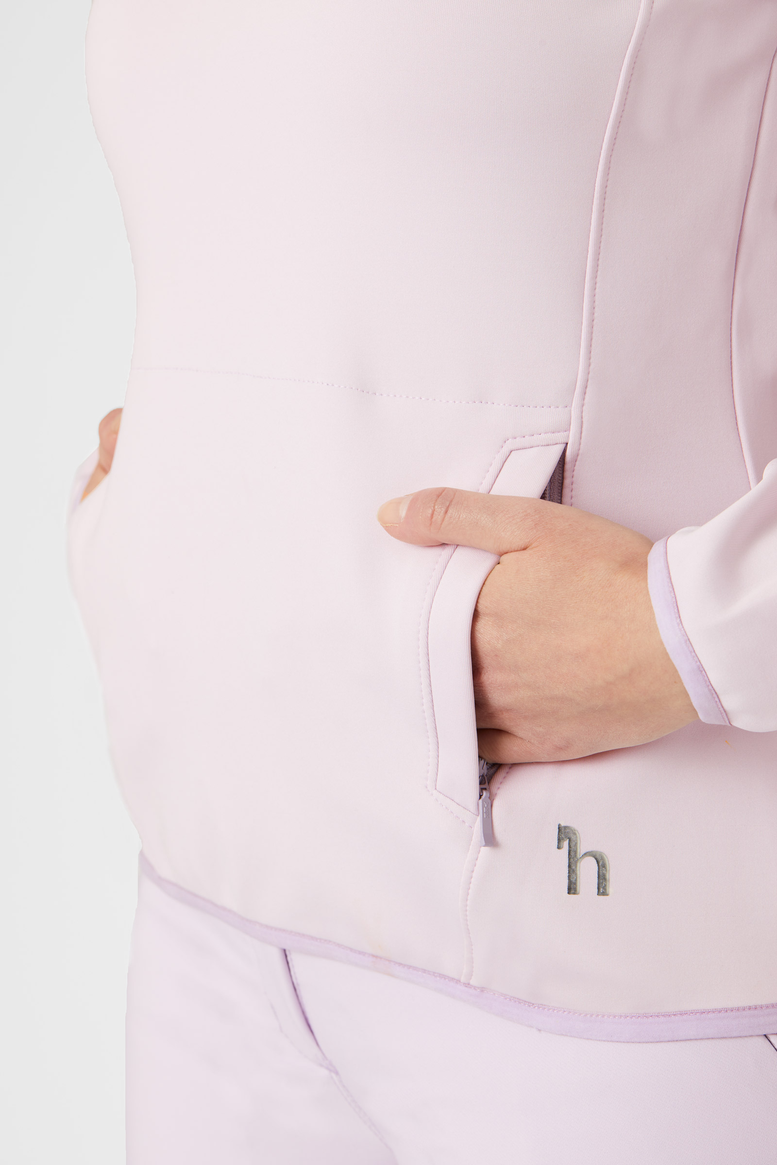 Sweat-shirt fonctionnel Horze Kaitlin pour femme avec col fleuri