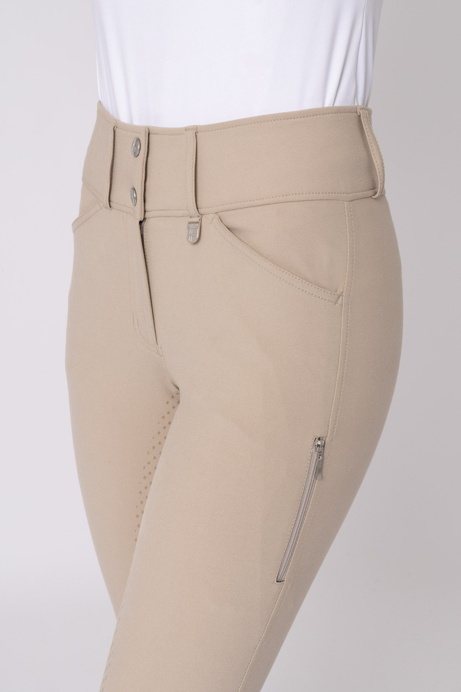 Pantalon d'équitation fond intégral Grip Horze Grand Prix II, femme