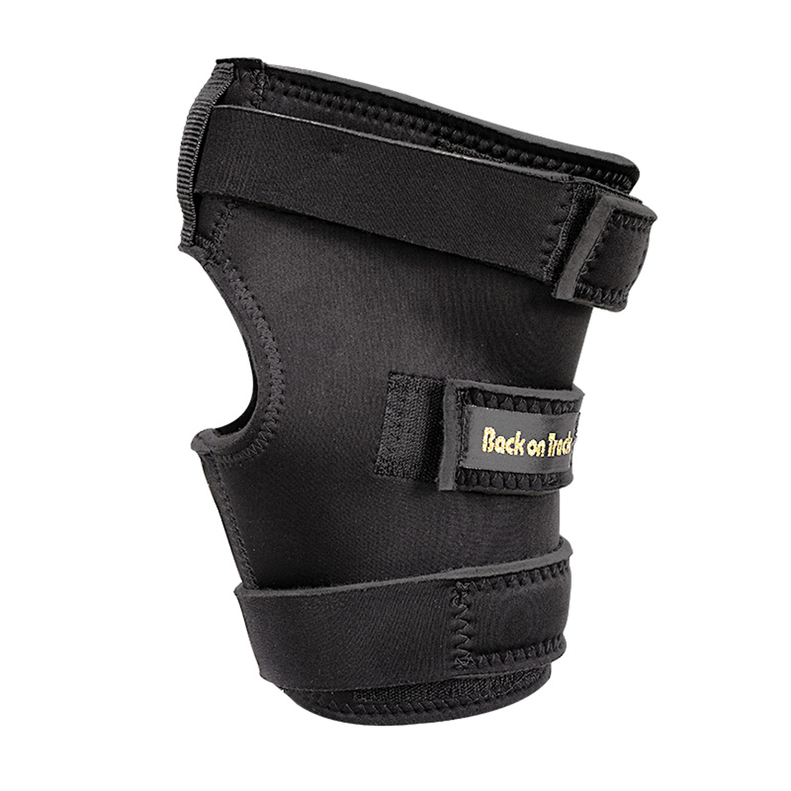 Protège-jarret Back On Track avec une ouverture, droite