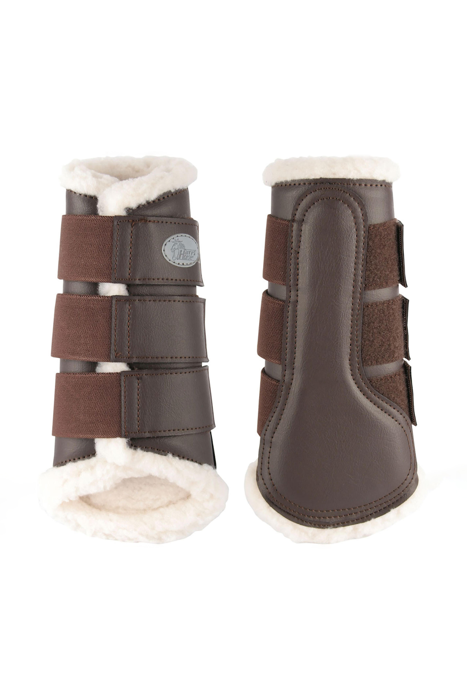 Brown Harry's Horse Protection boots Flextrainer