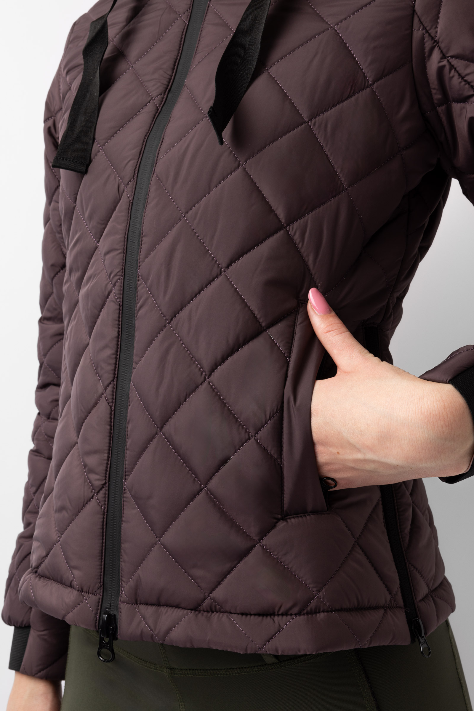 Doudoune d'&eacute;quitation pour femme Horze Jeune Cavalier IMELDA