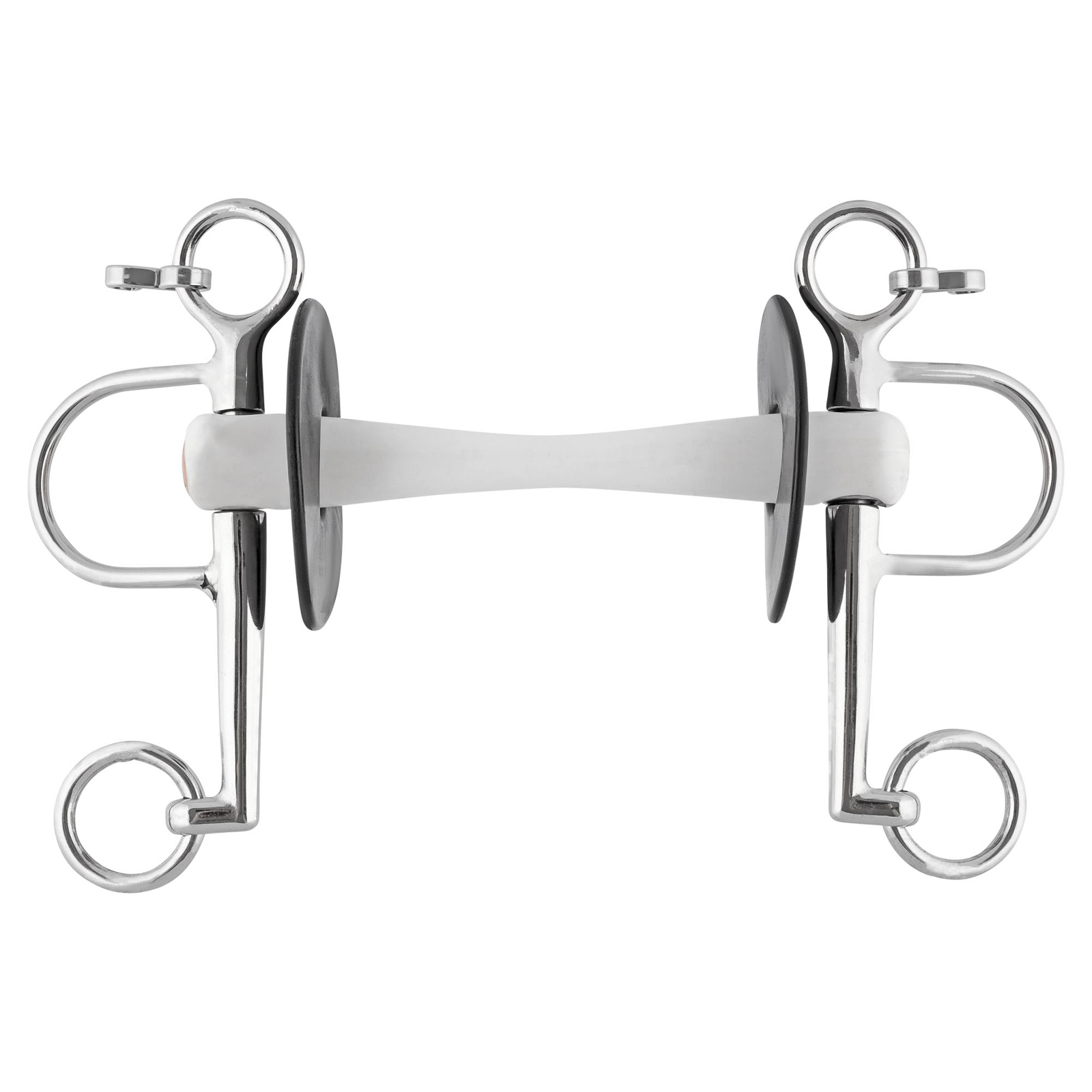 Mors Pelham Sprenger Nathe 20 mm Flexible Cintré, Longues Branches (branche basse 7 cm )