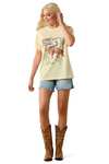 Ariat T-shirt Rodeo Star coupe boyfriend pour femme  