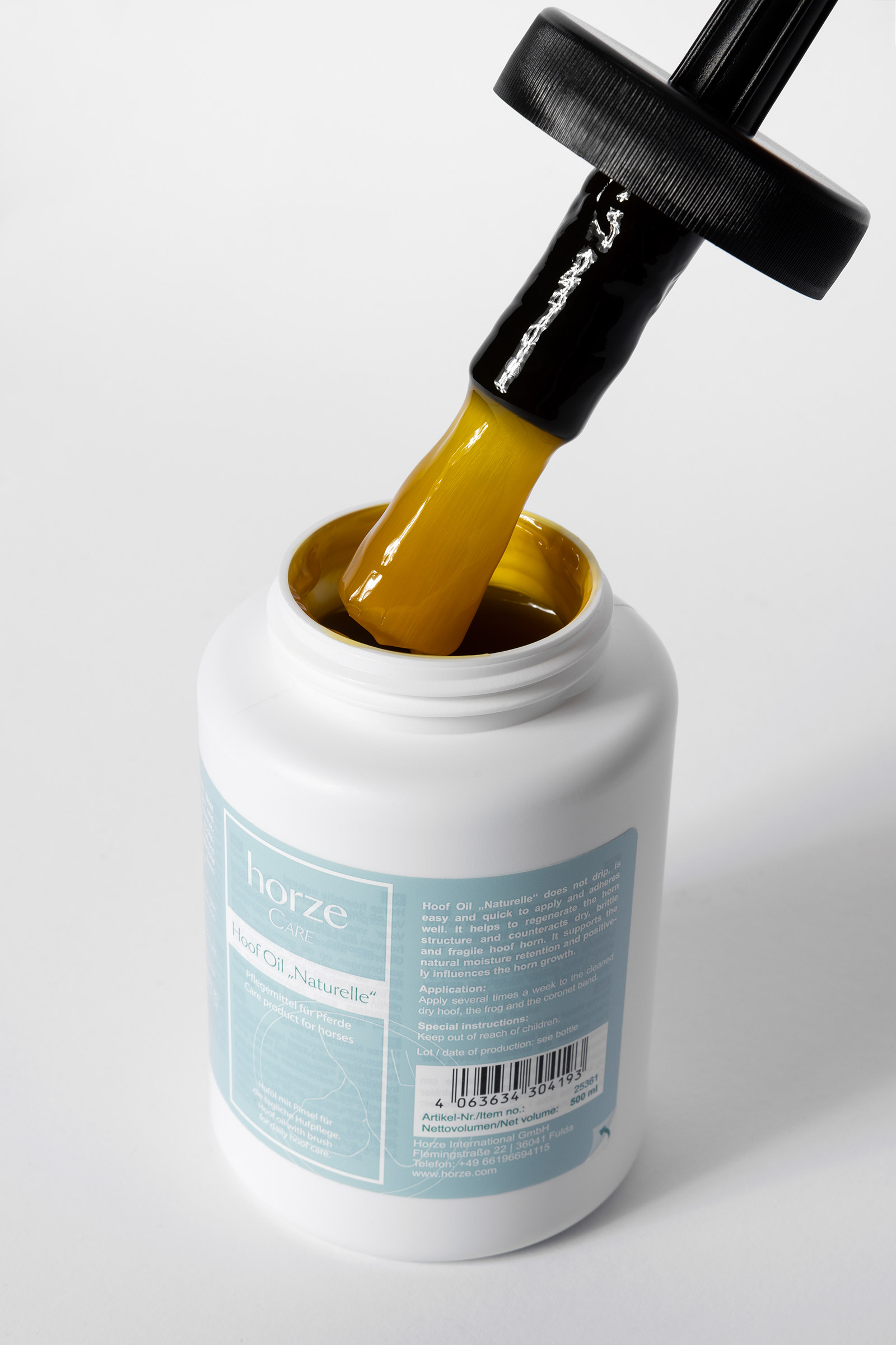 Huile pour sabots Horze Naturelle, 500 ml