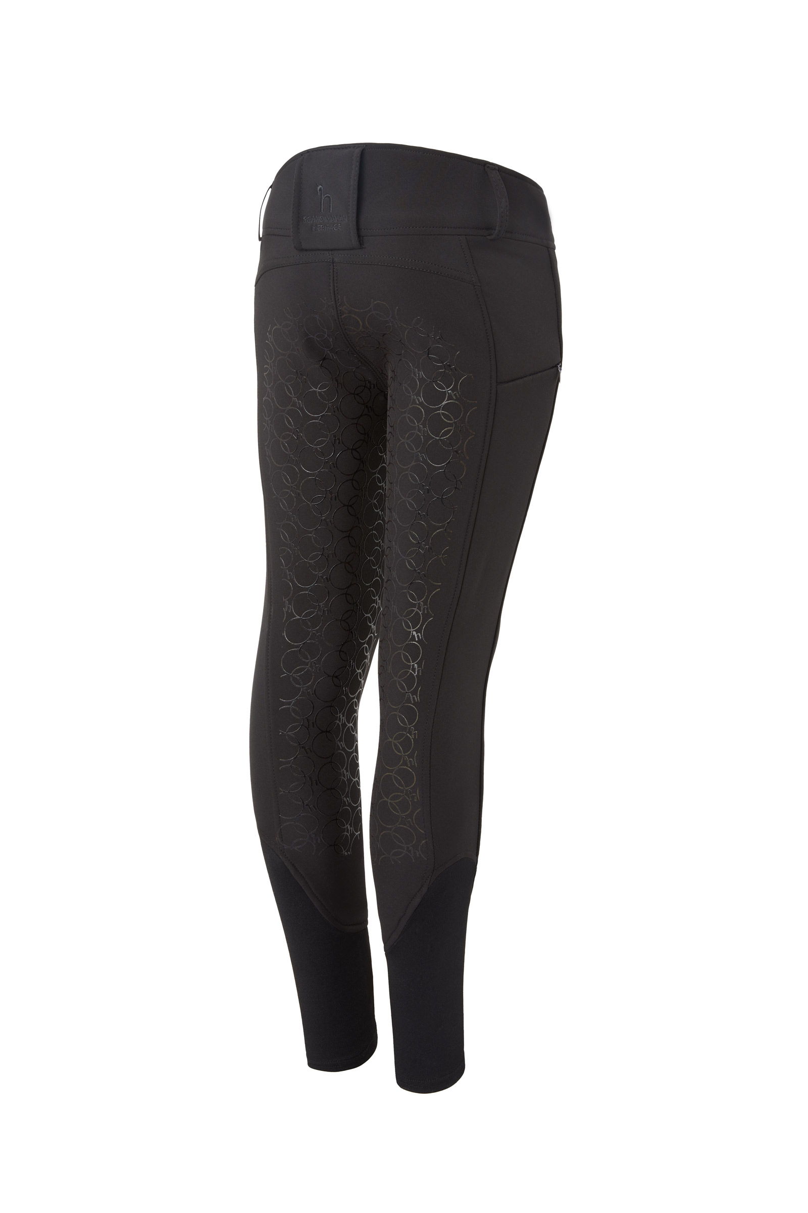 Pantalon d'&eacute;quitation thermique fond int&eacute;gral Horze Leighton Teens Ado