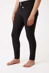 Horze Grand Prix pantalon d’équitation enfant à fond intégral en silicone, UPF 50+