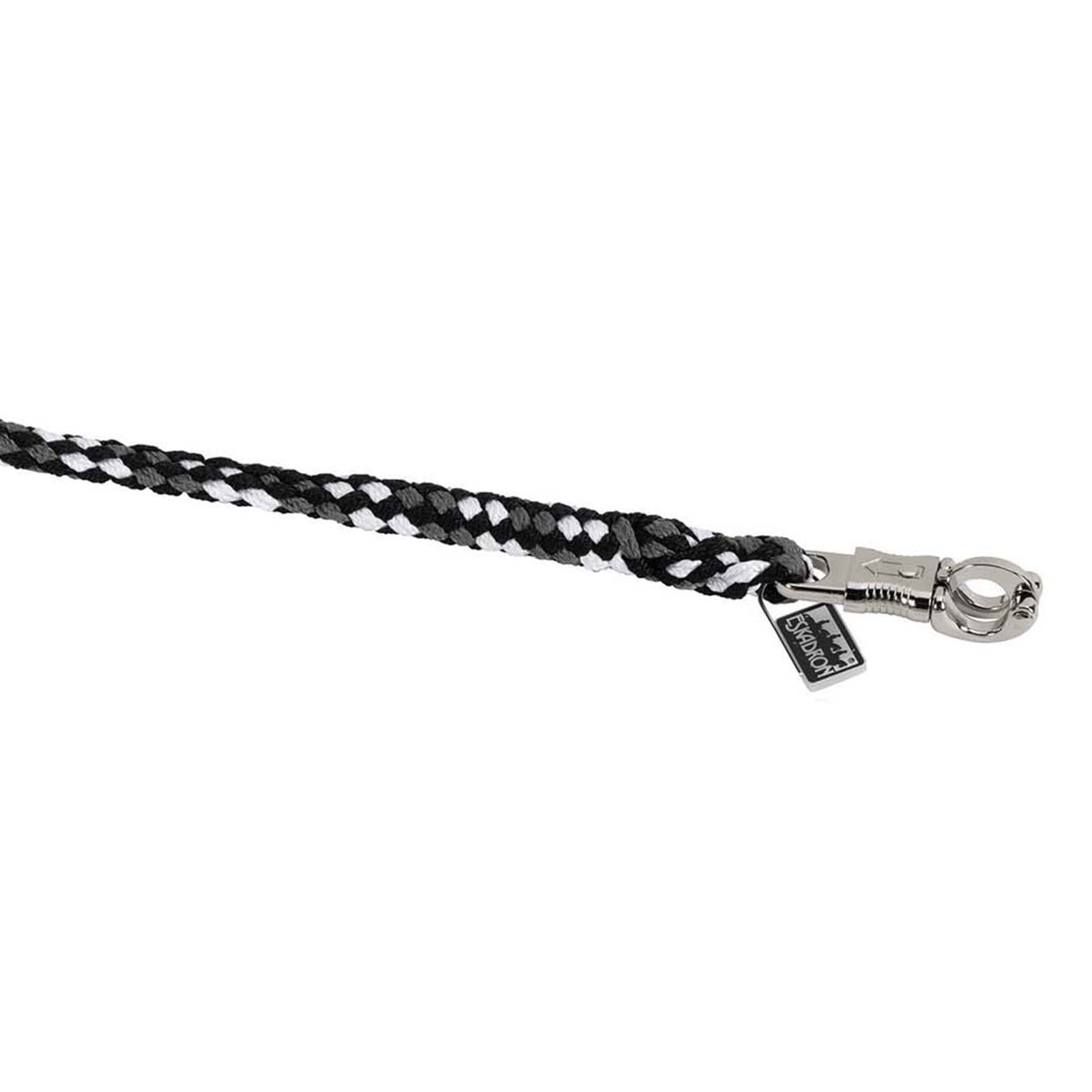 Anthracite/White/Black Eskadron Rope PANIC HOOK nickel coated, pcs
