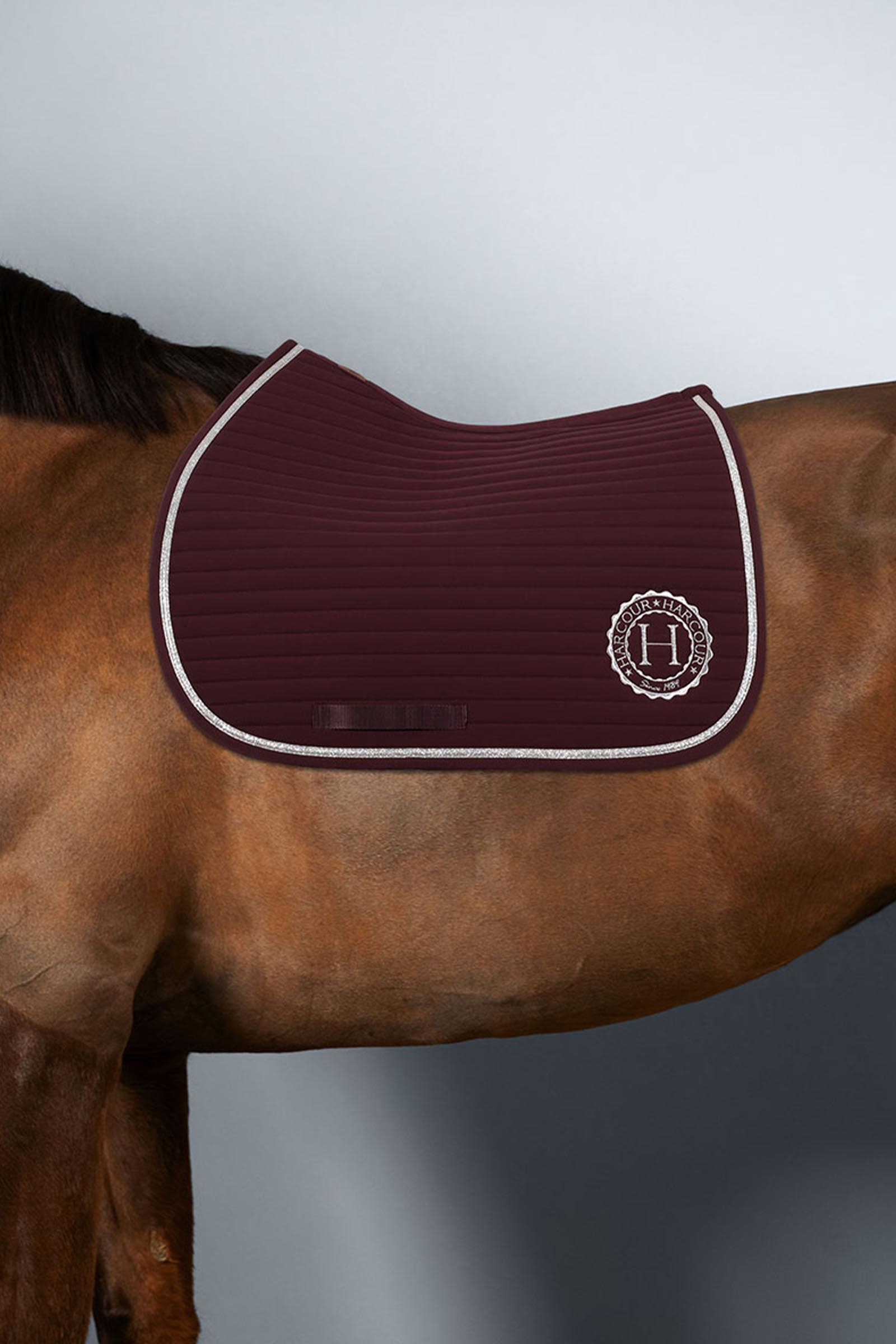 Aubergine  Harcour Karembar tapis de selle Rider Pony