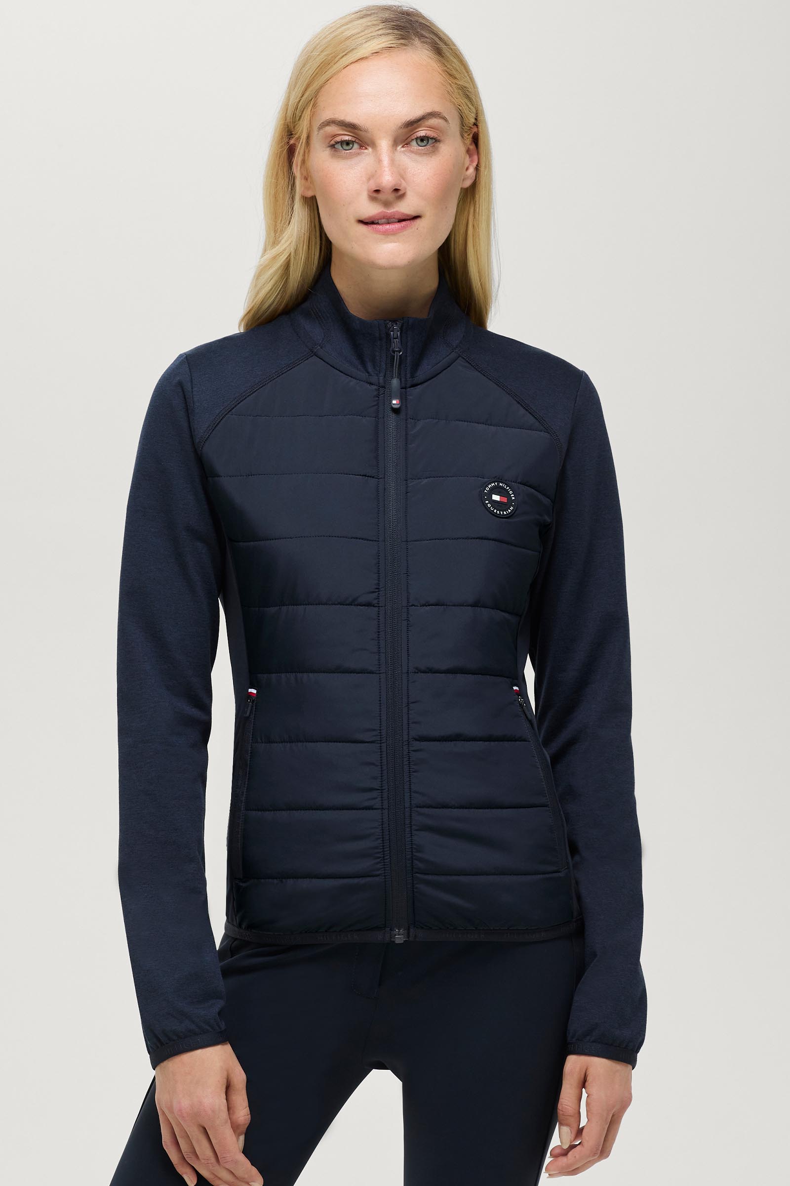 Tommy Hilfiger Equestrian Napa veste hybride femme