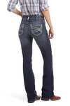 Ariat R.E.A.L. Mid Rise Stretch Entwined Jean bootcut stretch femme taille mi-haute