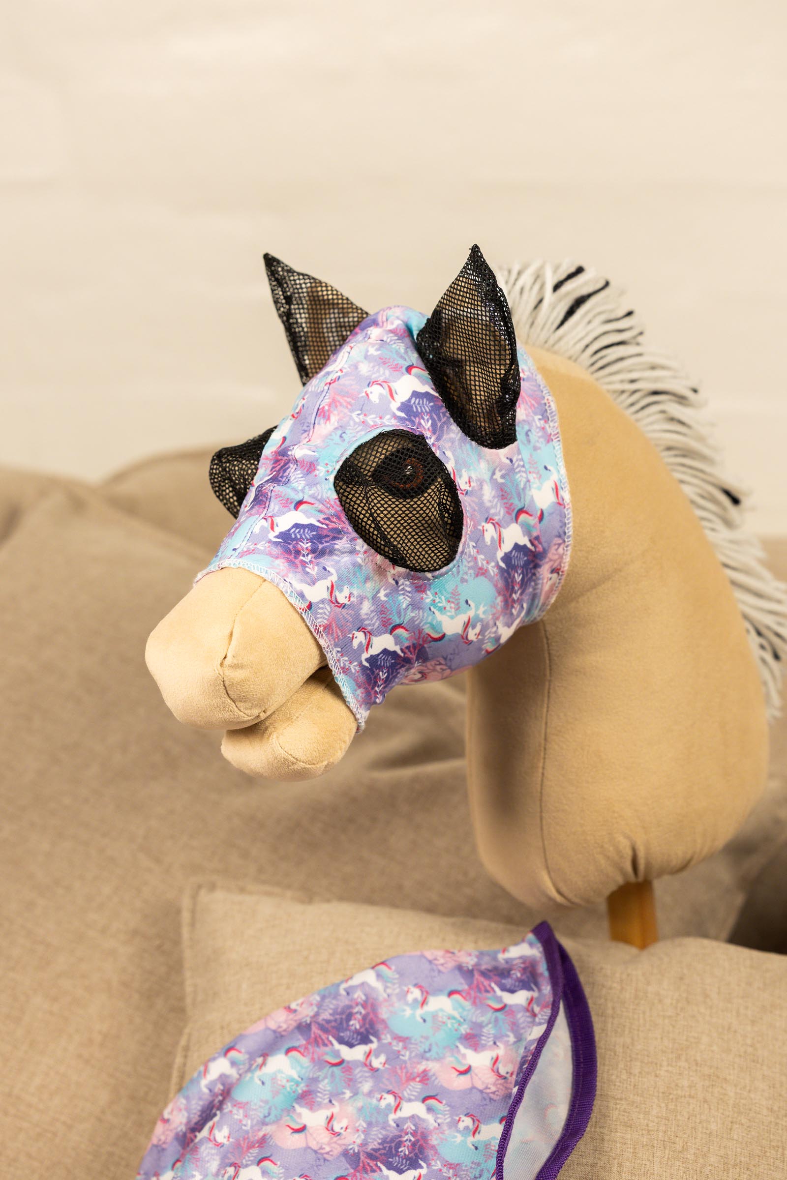 My Hobby Horse masque anti-insectes imprim&eacute; licorne