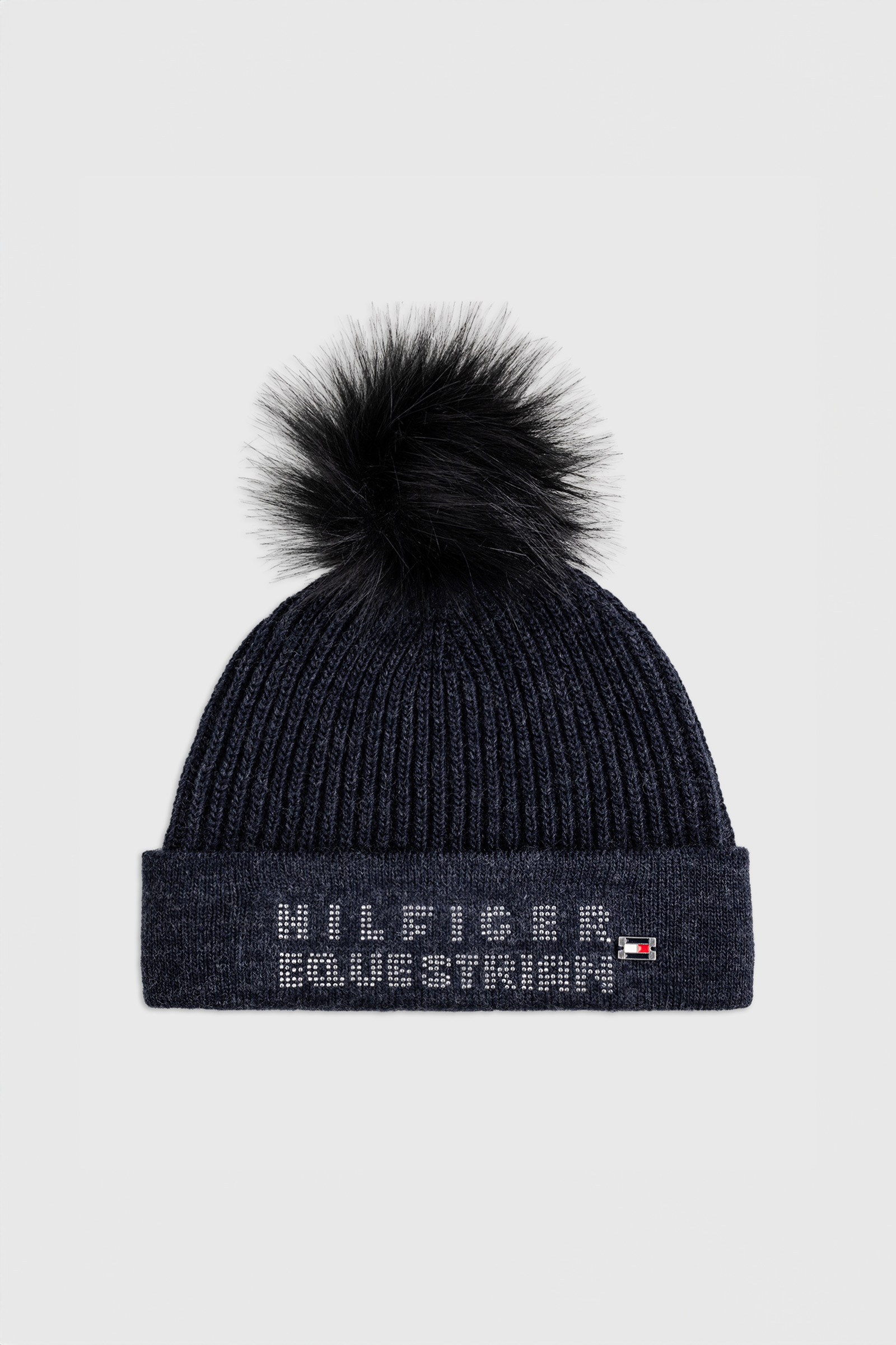 Tommy Hilfiger Equestrian Ottawa bonnet pour femme avec pompon