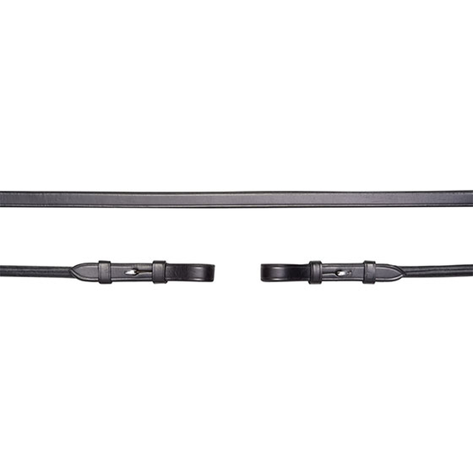 Doubles rênes Schockemöhle Sports arrondies, rênes pour double filet basic