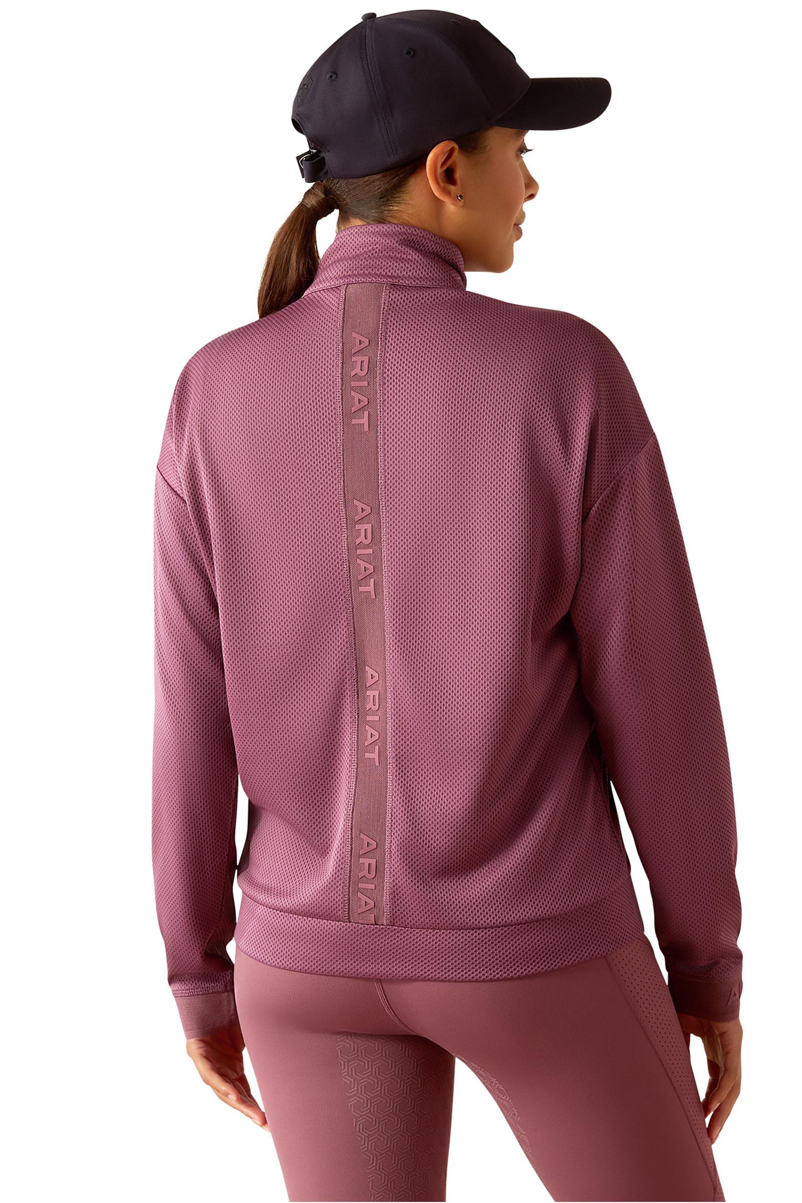 Ariat Breathe sweat-shirt pour femme avec 1/2 zip