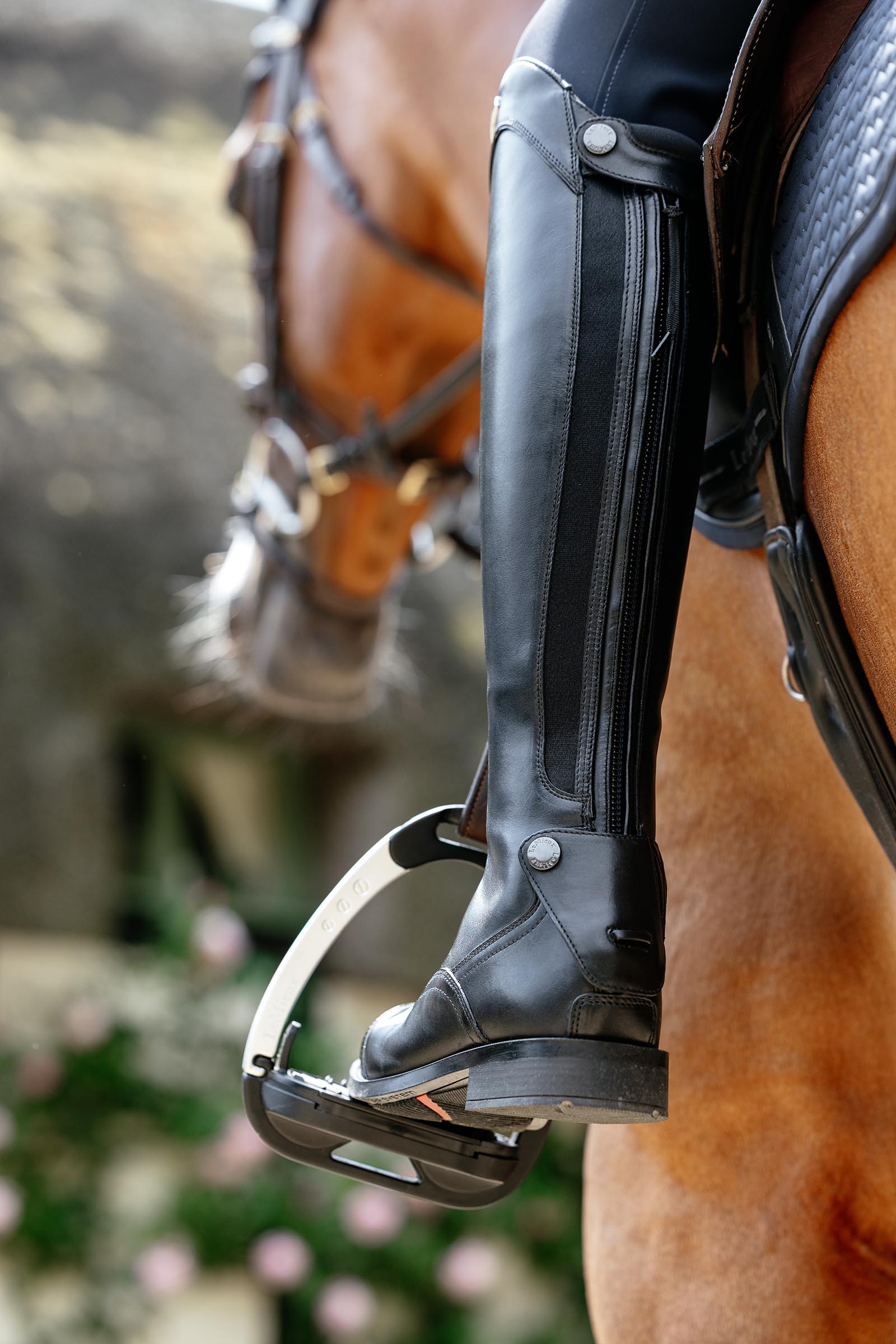 LeMieux bottes d'équitation à lacets, tige courte