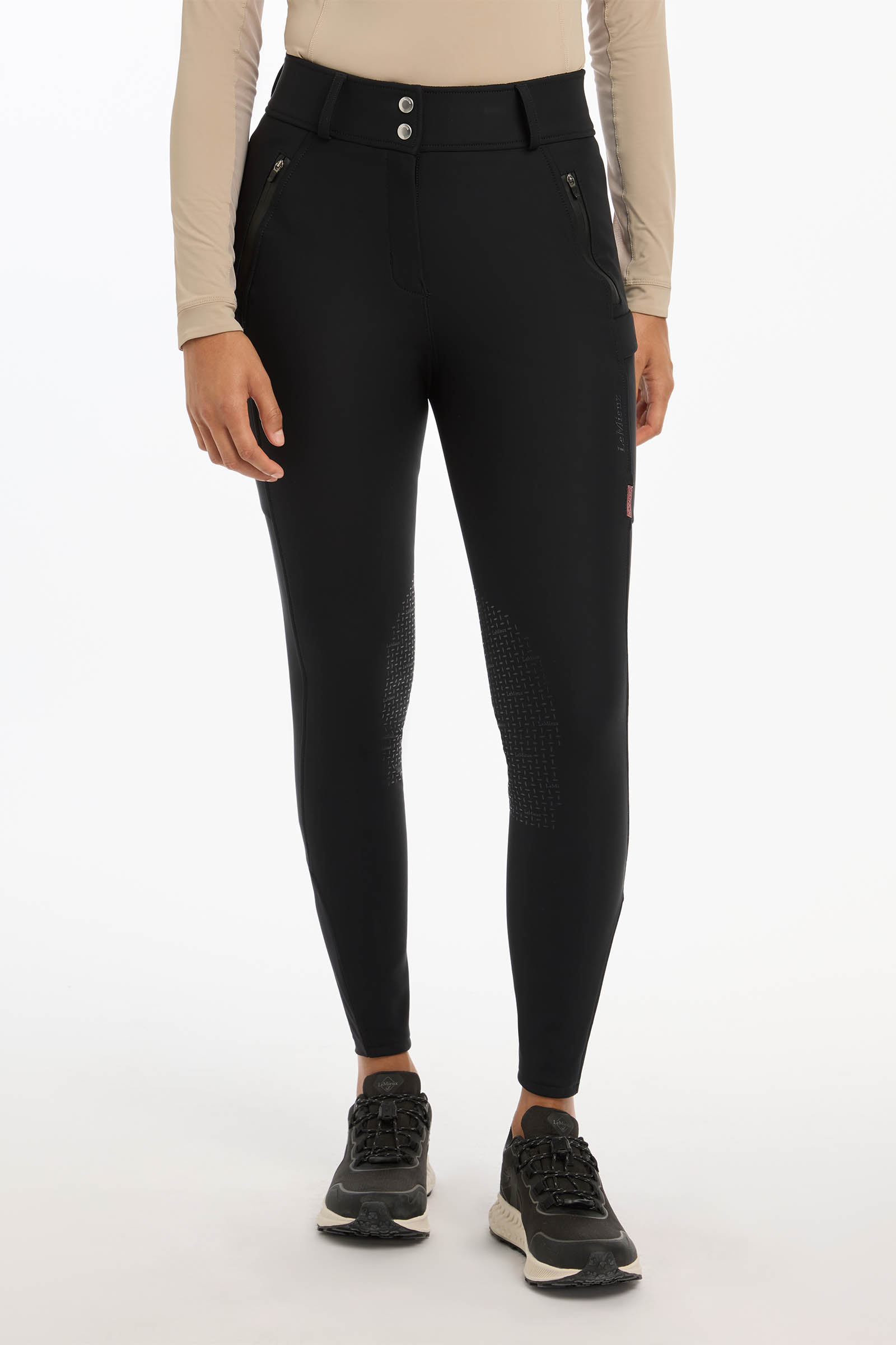 LeMieux Drytex pantalon d&rsquo;&eacute;quitation imperm&eacute;able pour femme avec grip aux genoux